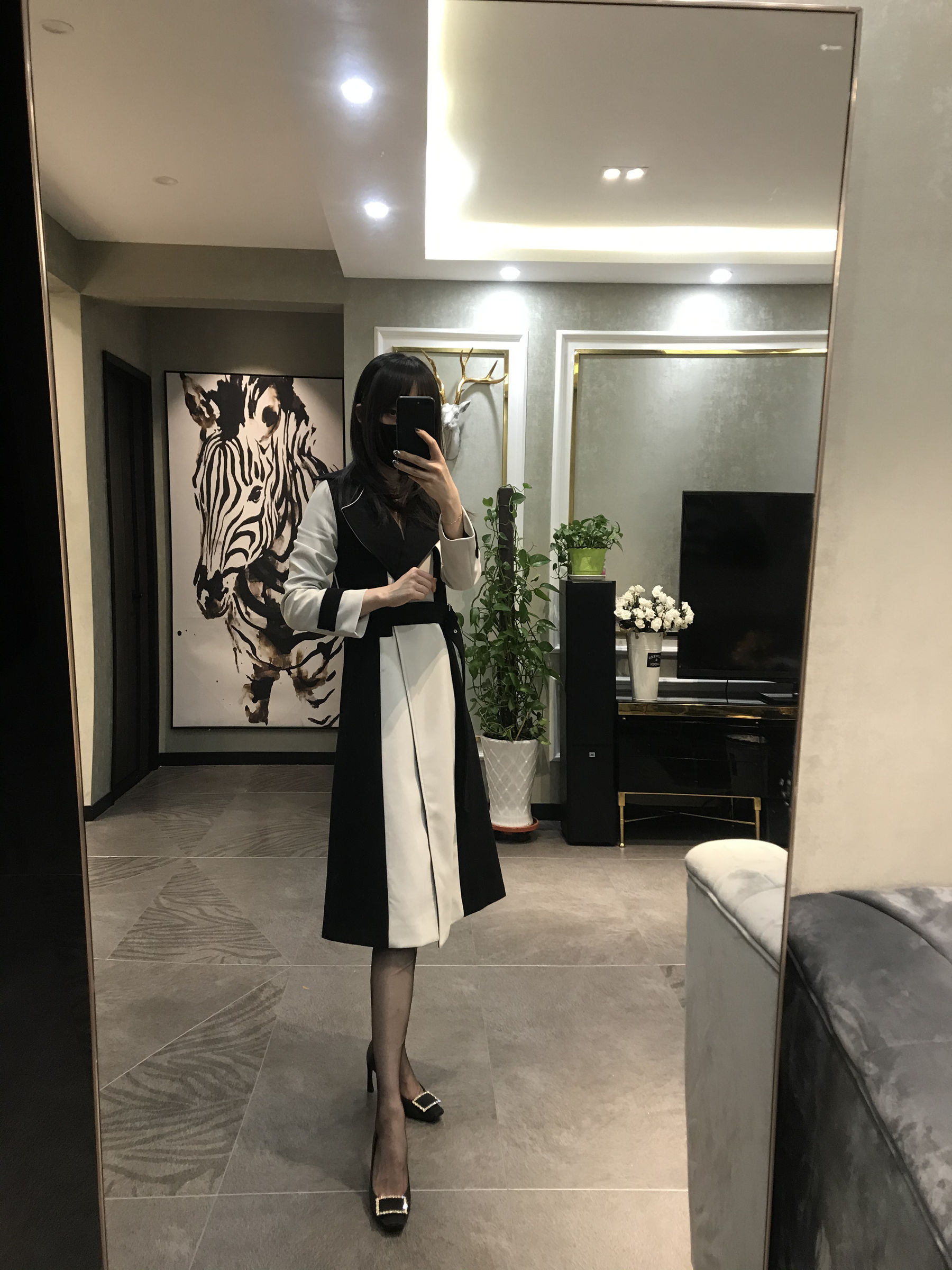 [福利COS] 丝足博主麋鹿_Monroe 2020.04.13 皮草丝惑第10张