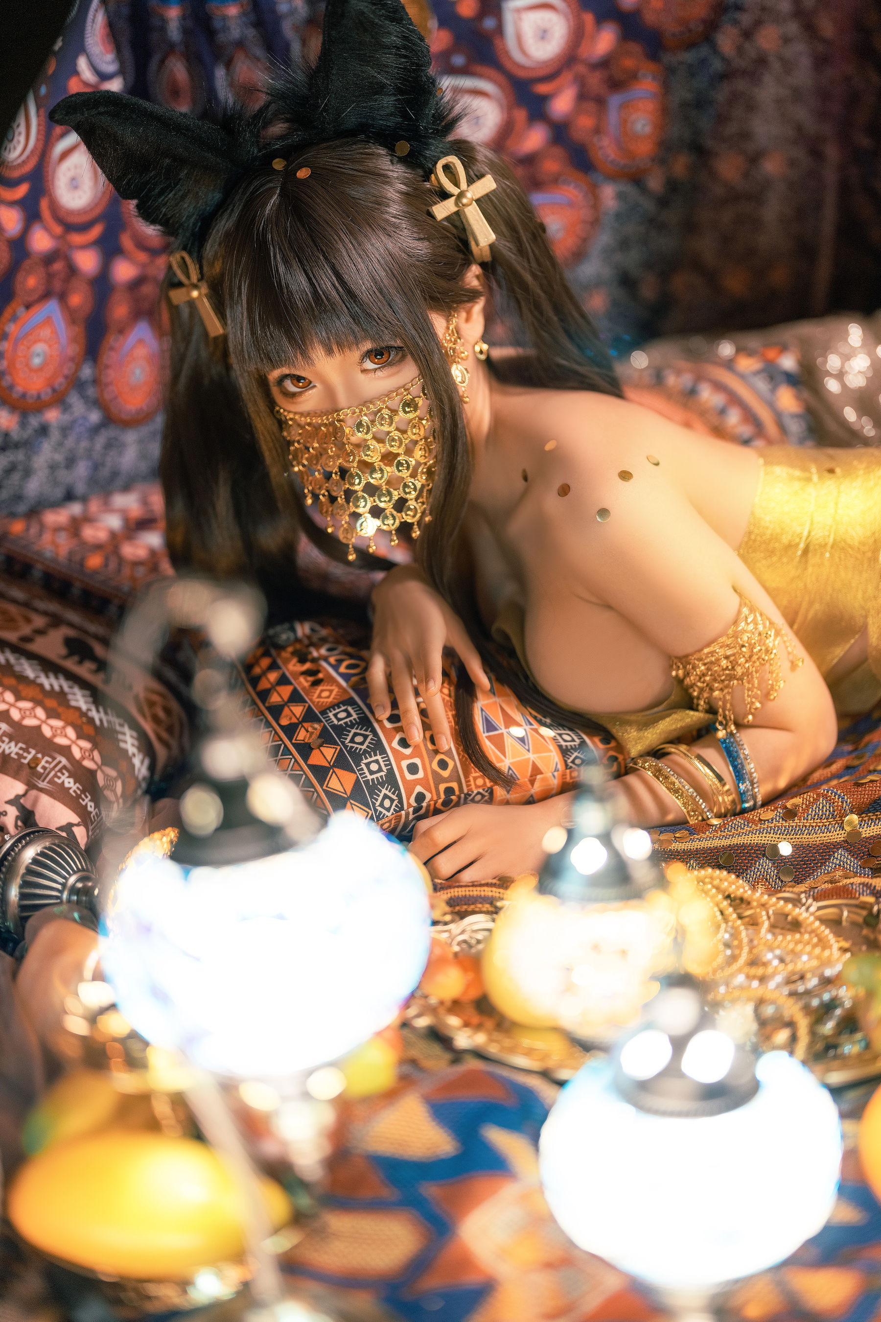 [福利COS] 动漫博主蠢沫沫 - 埃及喵第5张