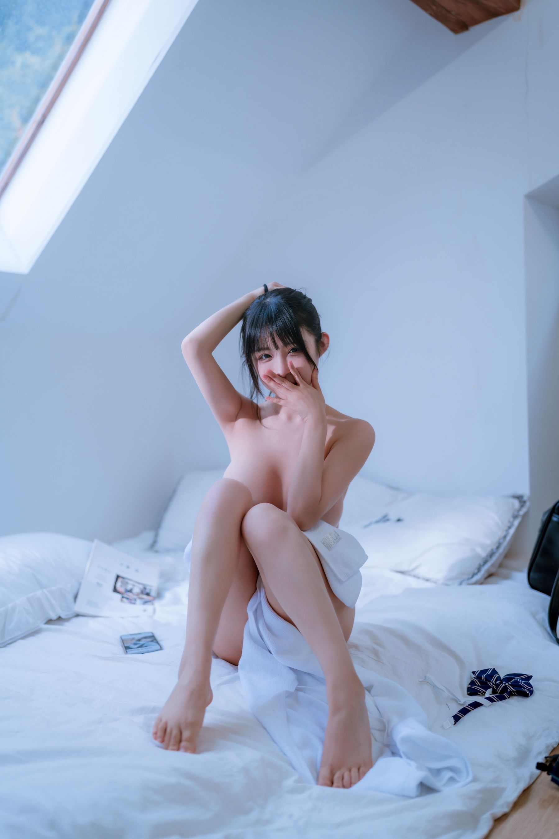 [福利COS] 桜井宁宁 - JK之居家第19张