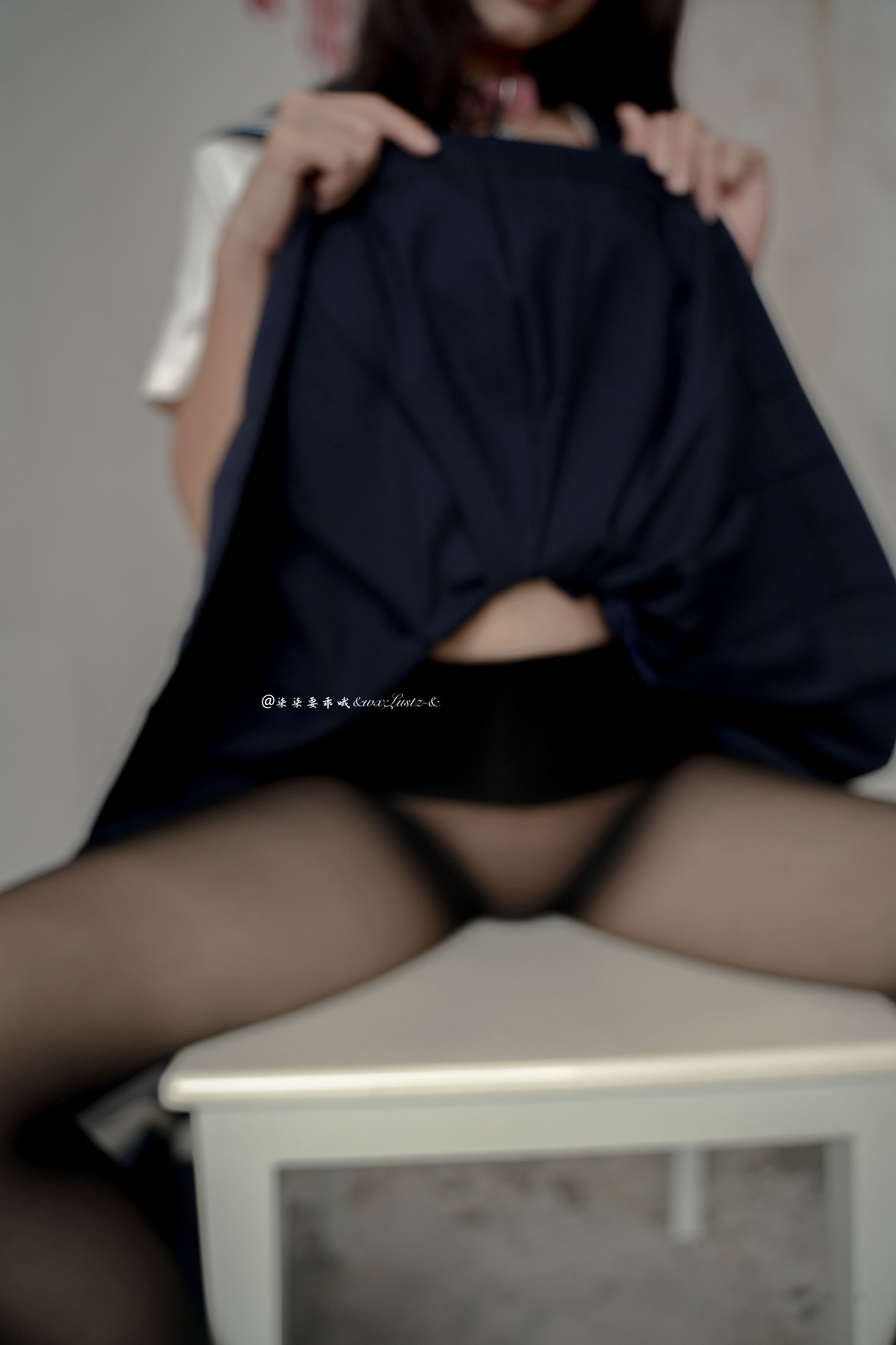 [福利COS] 动漫博主柒柒要乖哦 - 天台学姐第17张