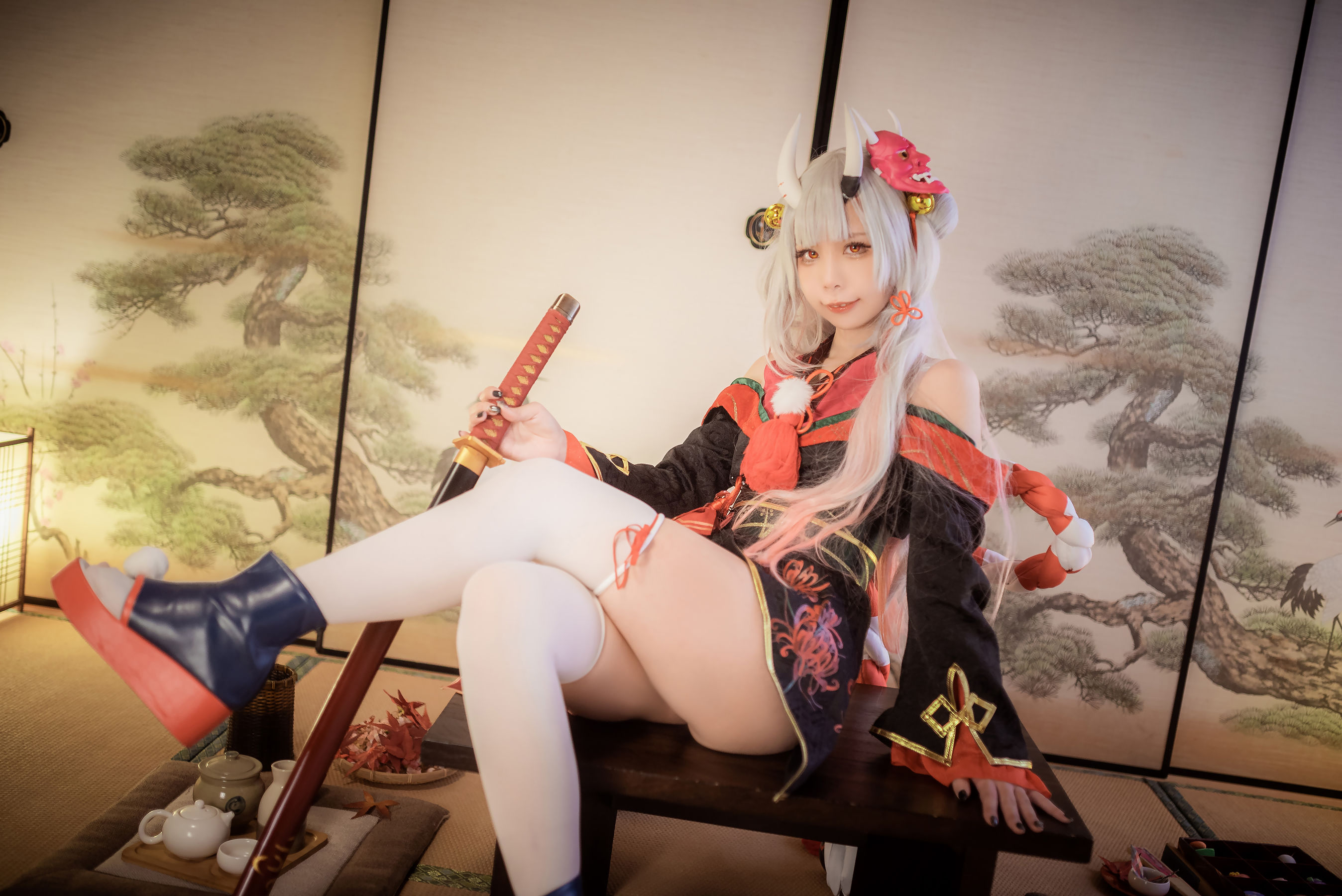 [福利COS] 紫姝 - 百鬼あやめ第11张