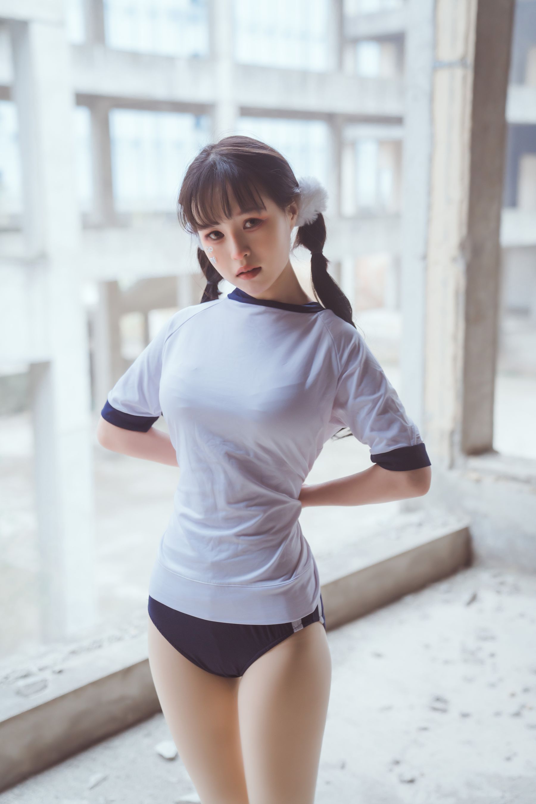 [福利COS] 美少女晕崽 - 工地日记第6张