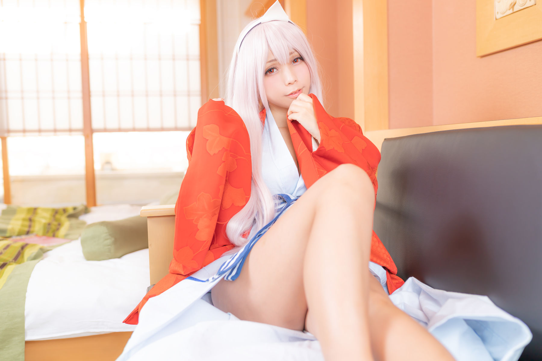 [福利COS] C95&amp;amp;CH24 OK!guguru(ぐぐる) ゆらぎ荘のぐぐるさん第14张