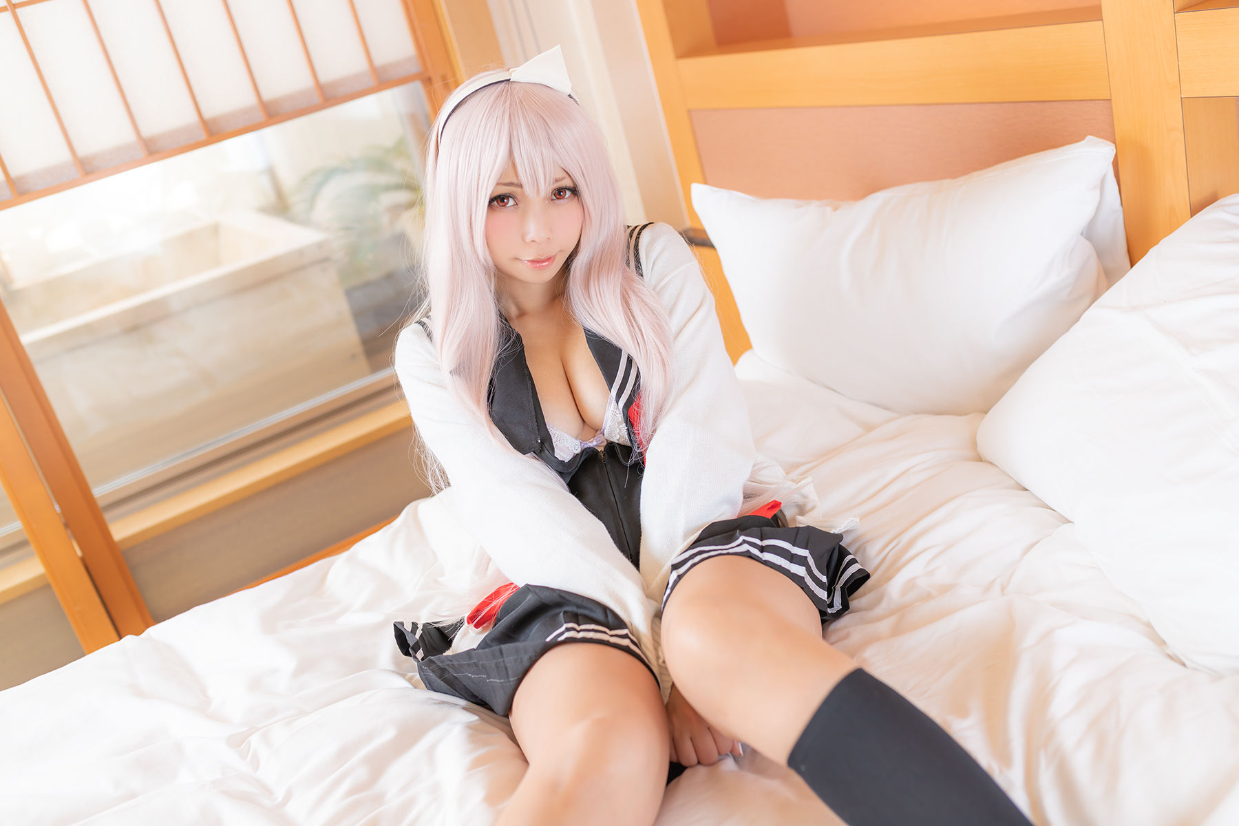 [福利COS] C95&amp;amp;CH24 OK!guguru(ぐぐる) ゆらぎ荘のぐぐるさん第24张