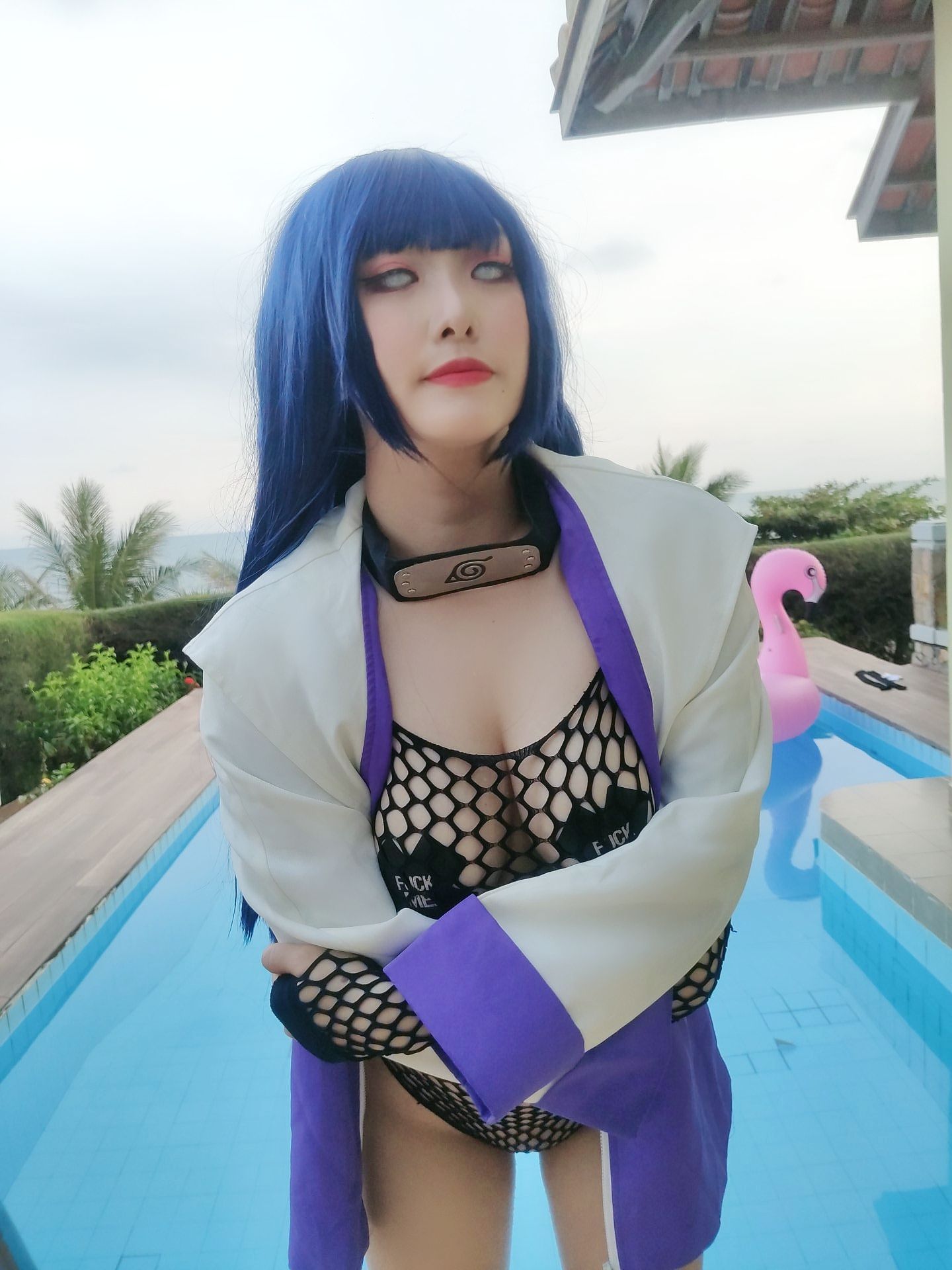 [福利COS] Sunnyvier - Hinata Poolside第28张