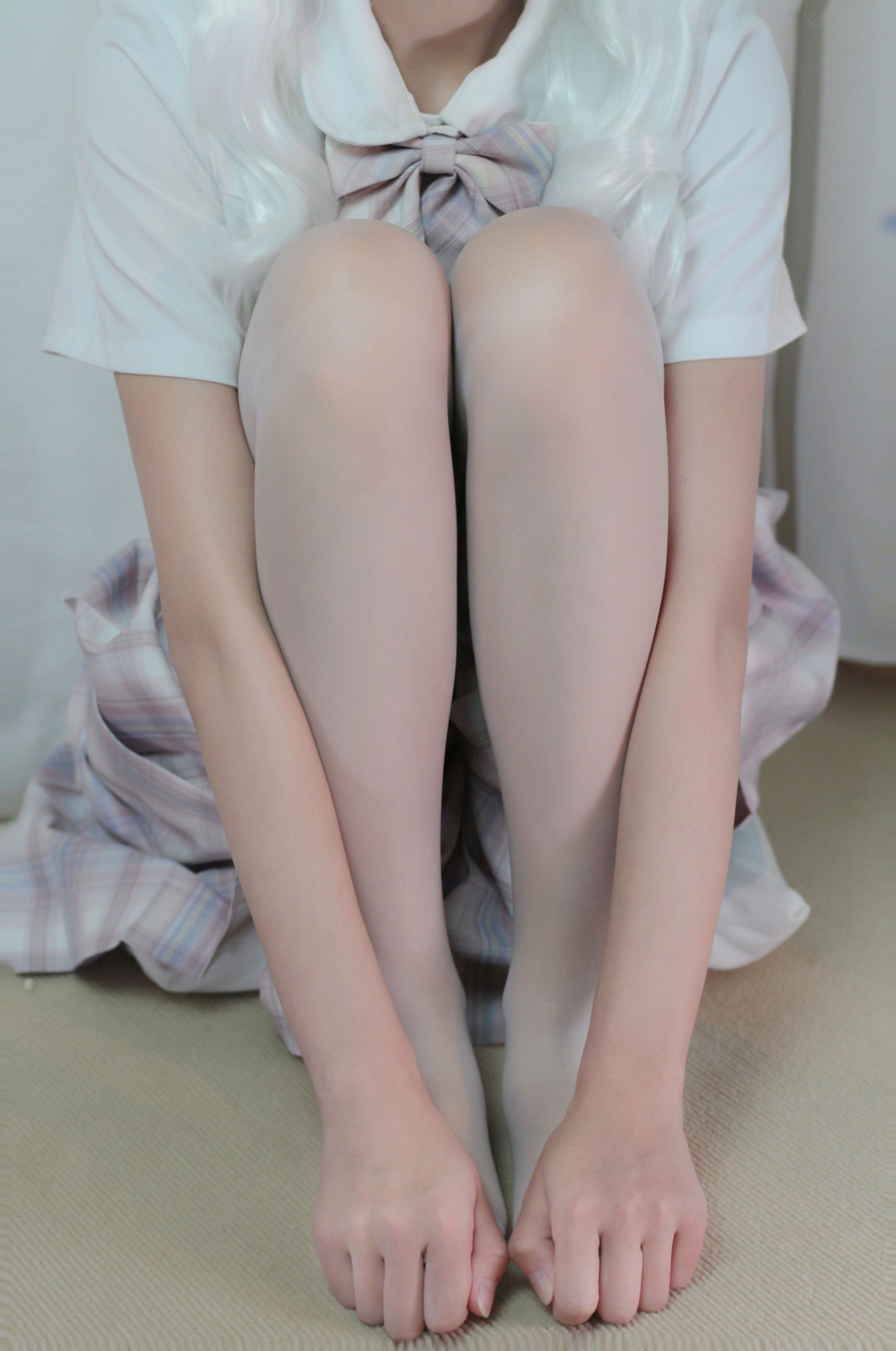 [福利COS] 是暖暖呀 - JK粉格第9张