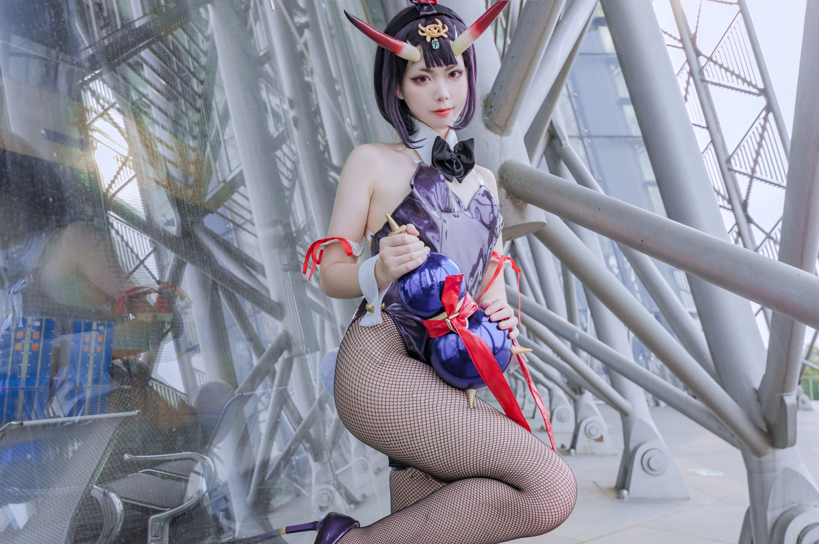 [福利COS] 可爱妹子Fushii_海堂 - 酒吞兔女郎第10张