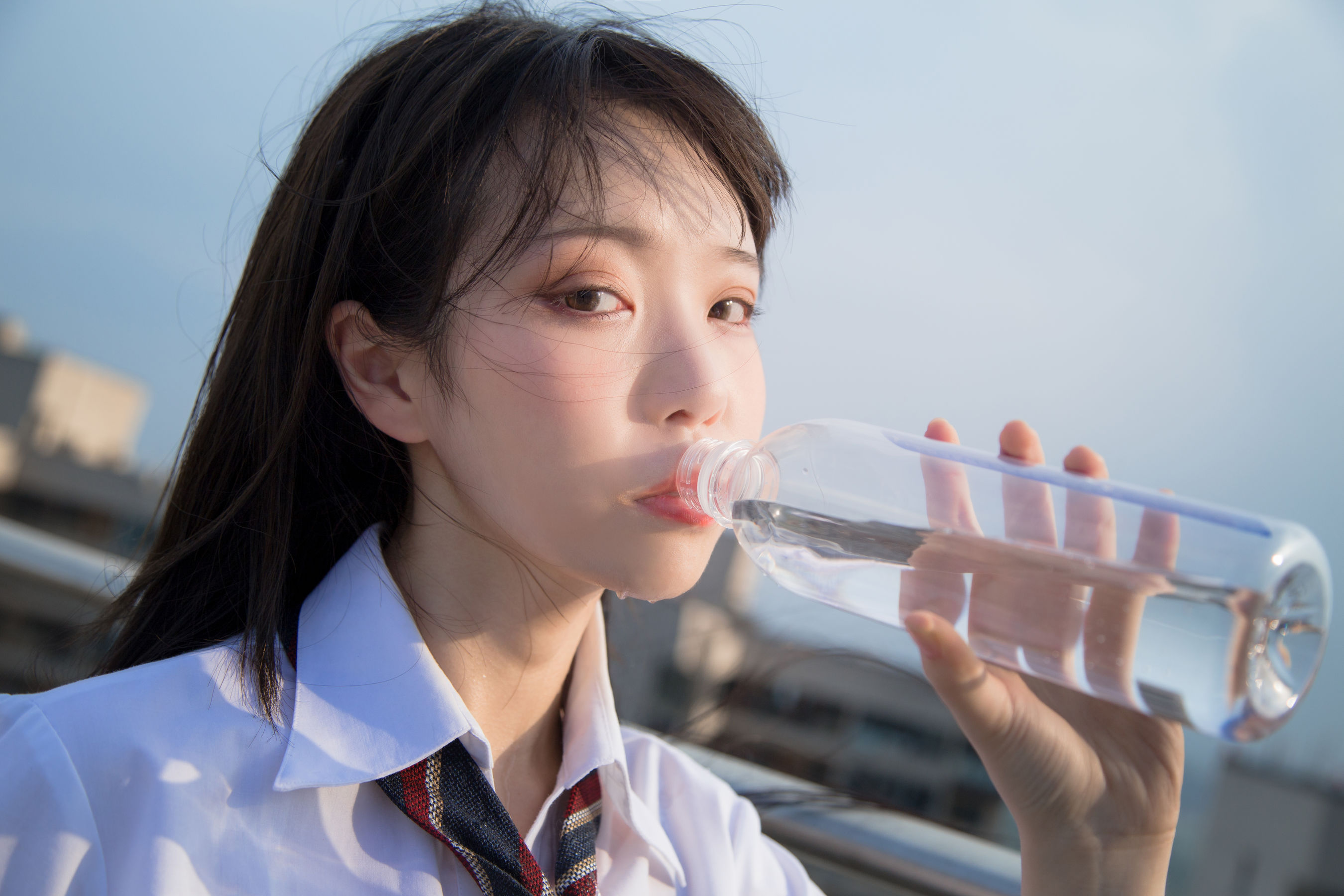 [福利COS] 可爱妹子Fushii_海堂 - 饮水第4张