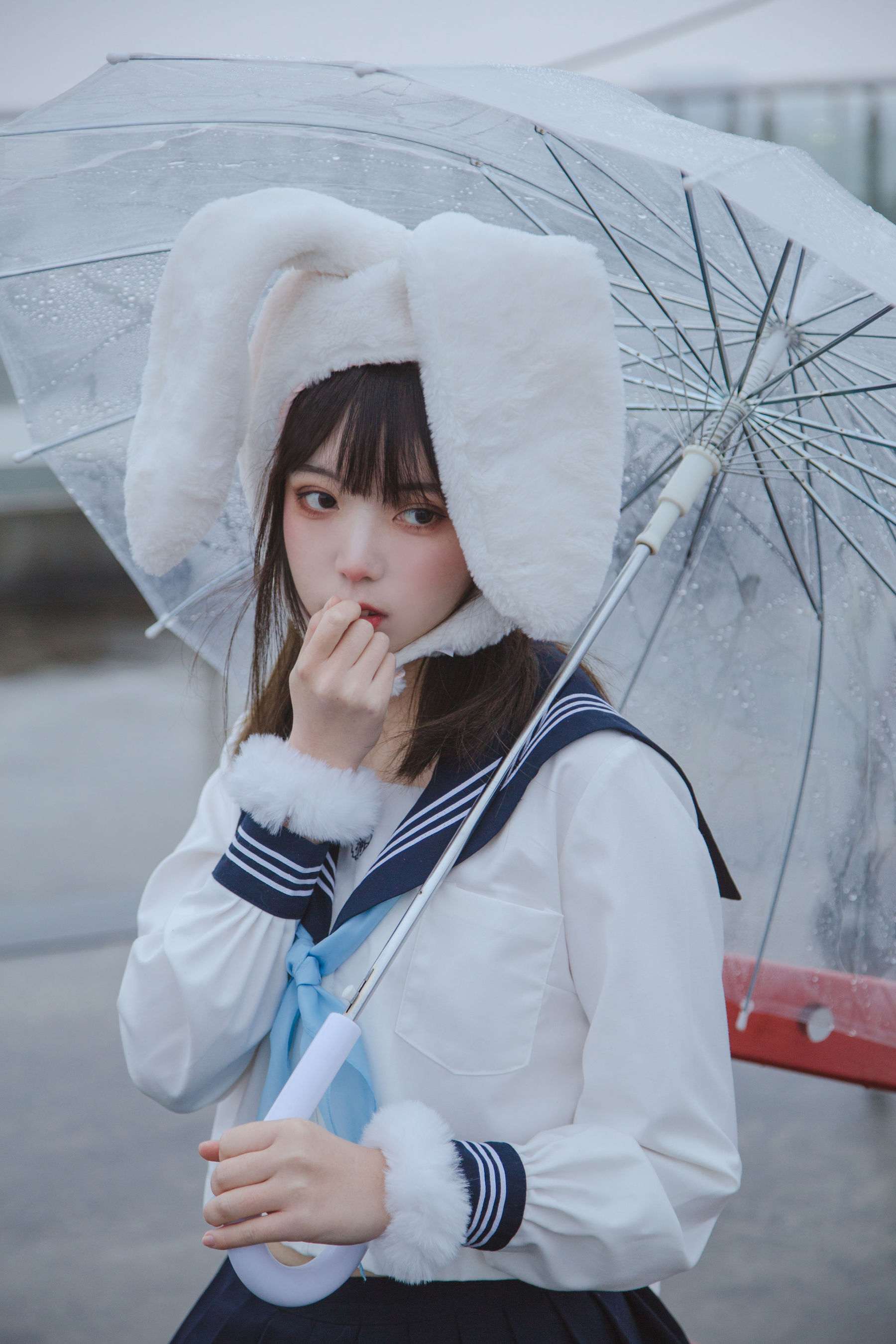 [福利COS] 可爱妹子Fushii_海堂 - 兔兔头第1张