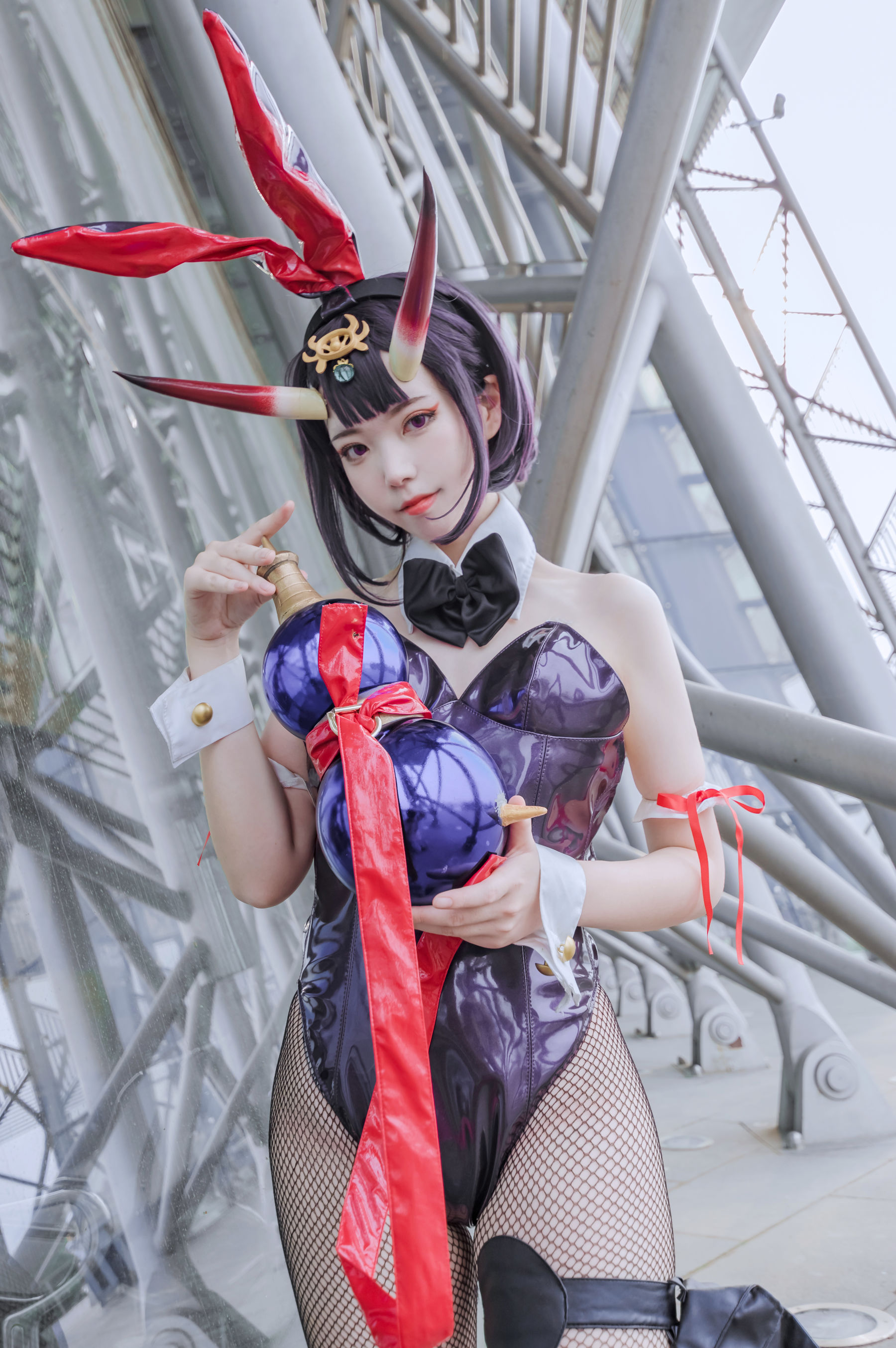 [福利COS] 可爱妹子Fushii_海堂 - 酒吞兔女郎第11张