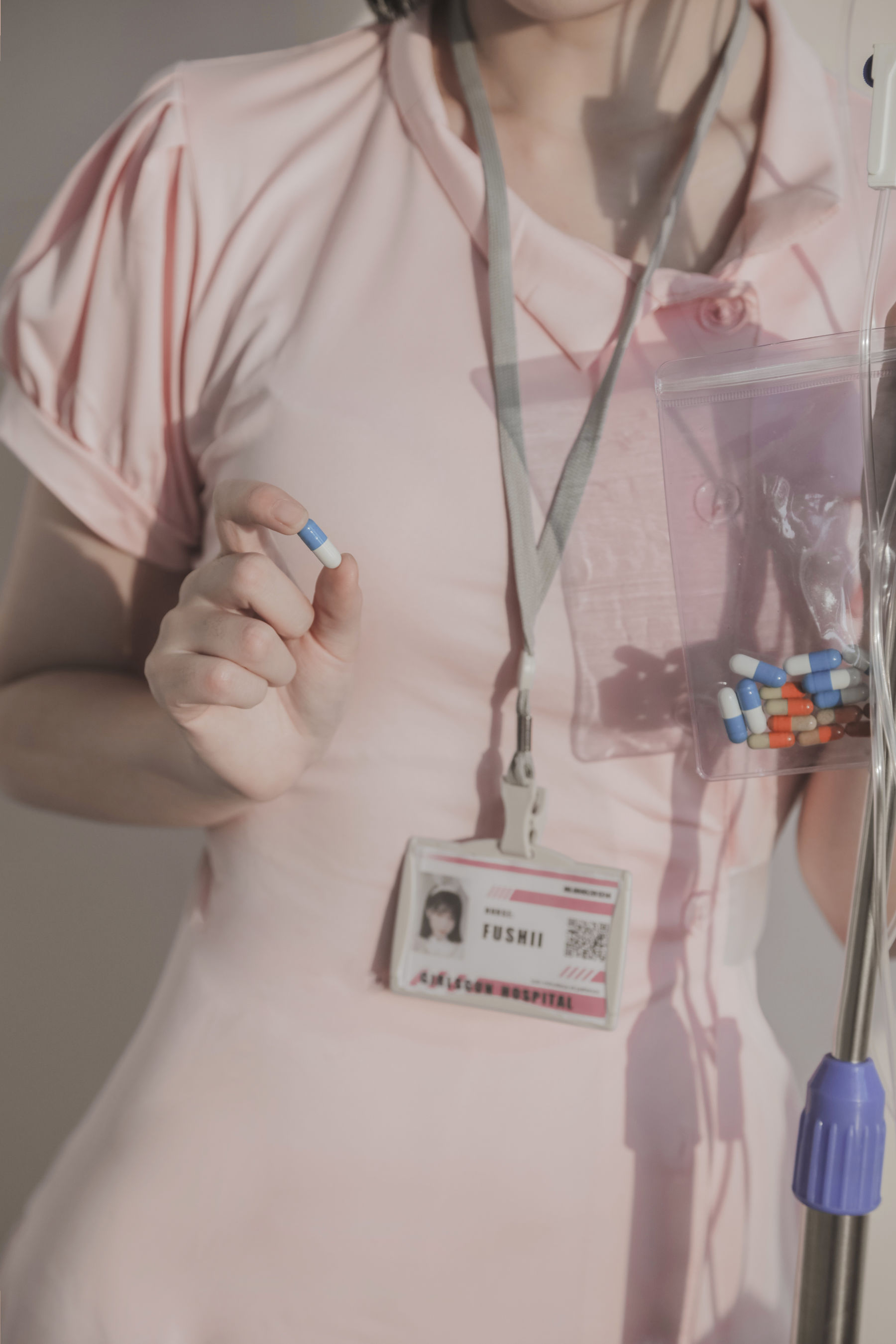 [福利COS] 可爱妹子Fushii_海堂 - 护士第4张