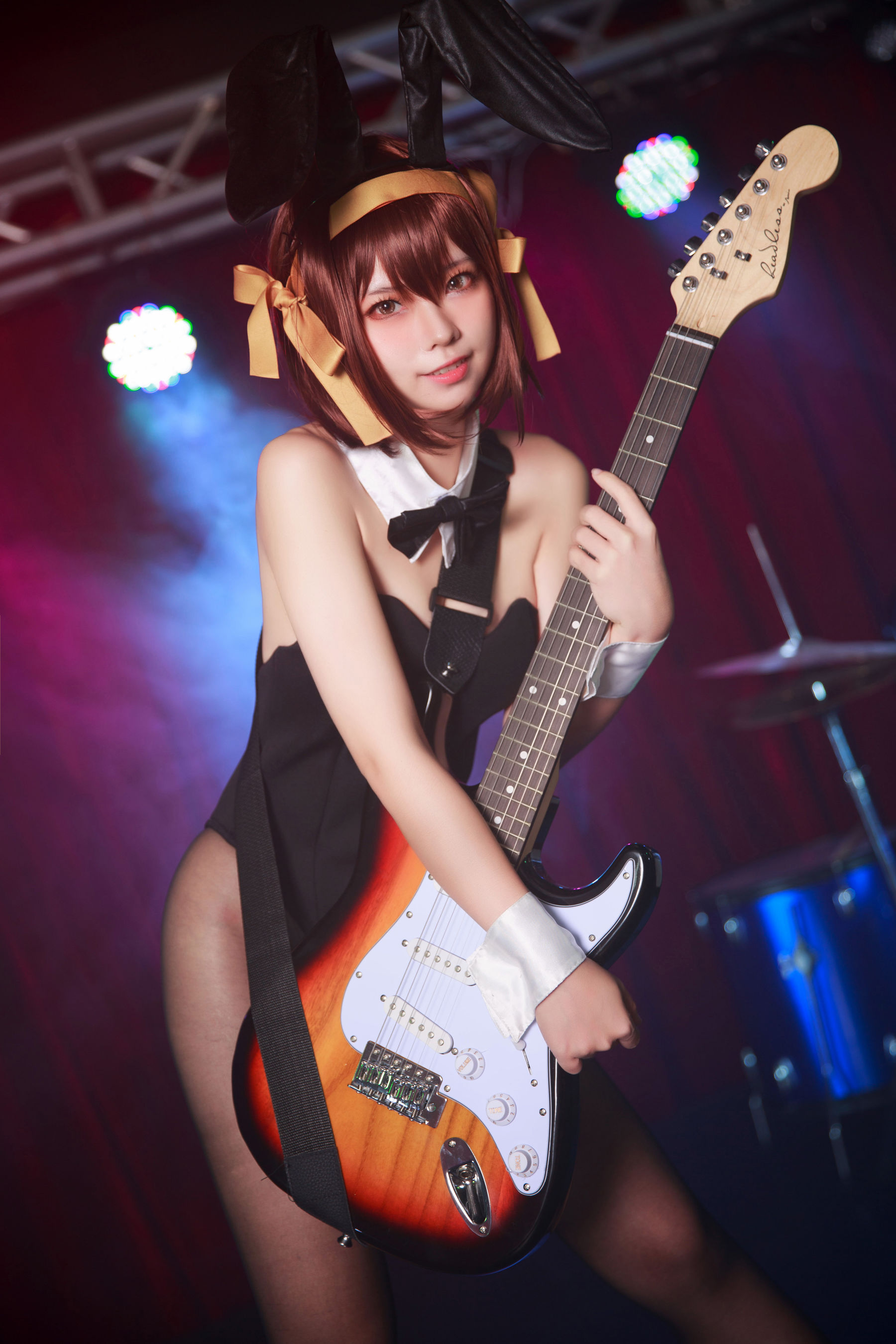 [福利COS] 动漫博主G44不会受伤 - 凉宫 兔女郎第7张