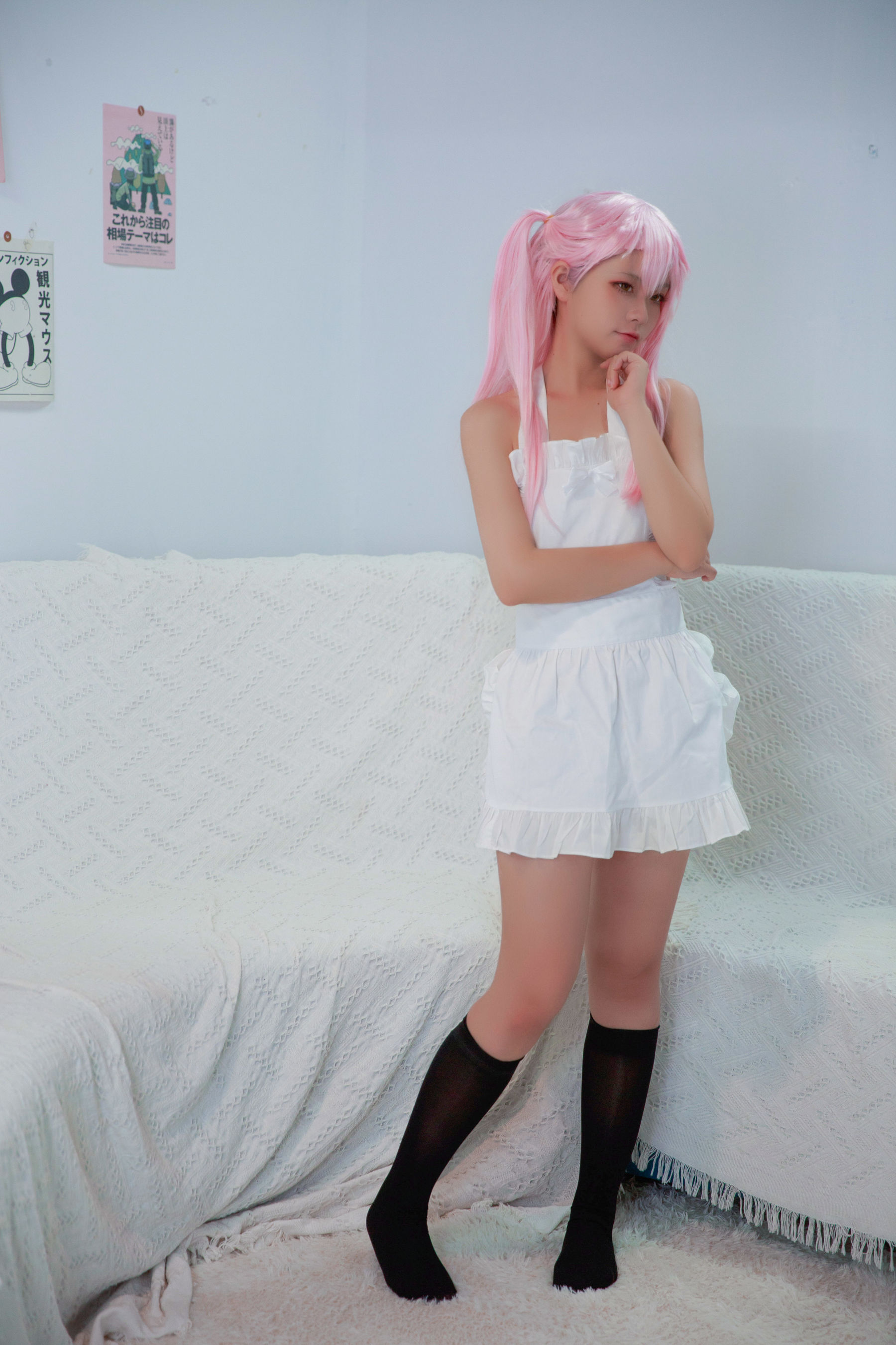 [福利COS] 动漫博主G44不会受伤 - 小黑围裙第1张