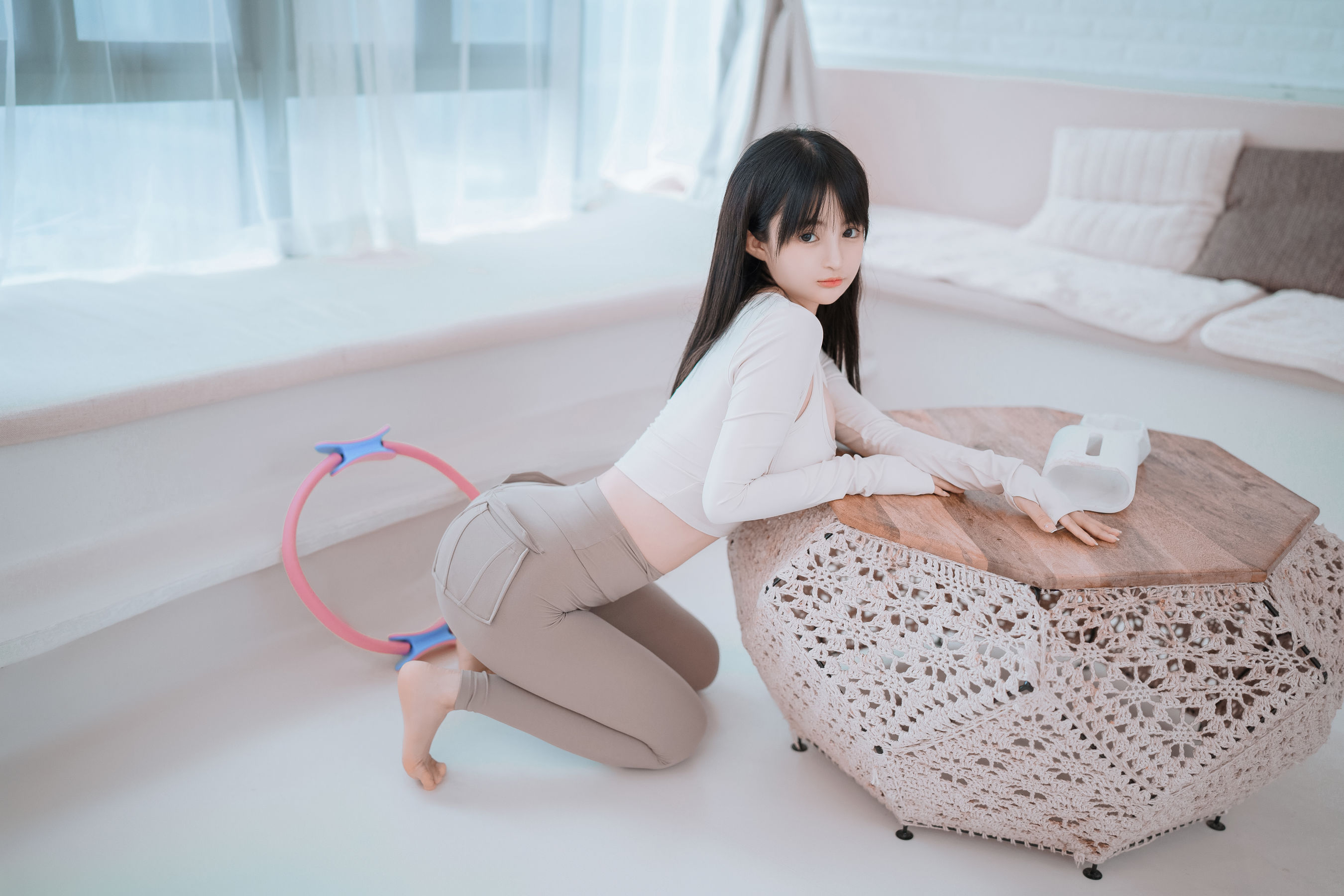 [福利COS] 桜井宁宁 - 瑜伽妹妹第8张