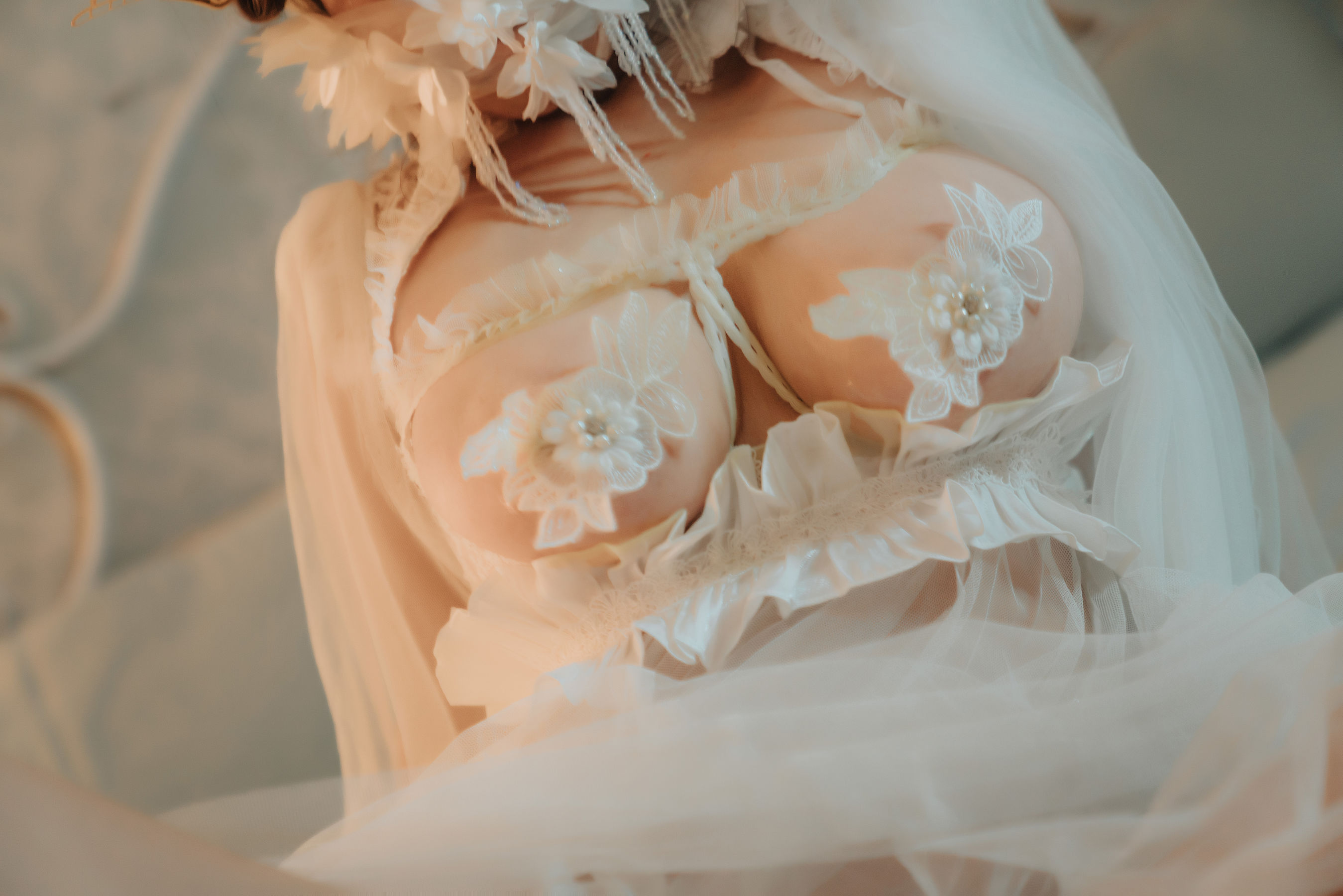 [福利COS] 星澜是澜澜叫澜妹呀 - 婚纱第9张