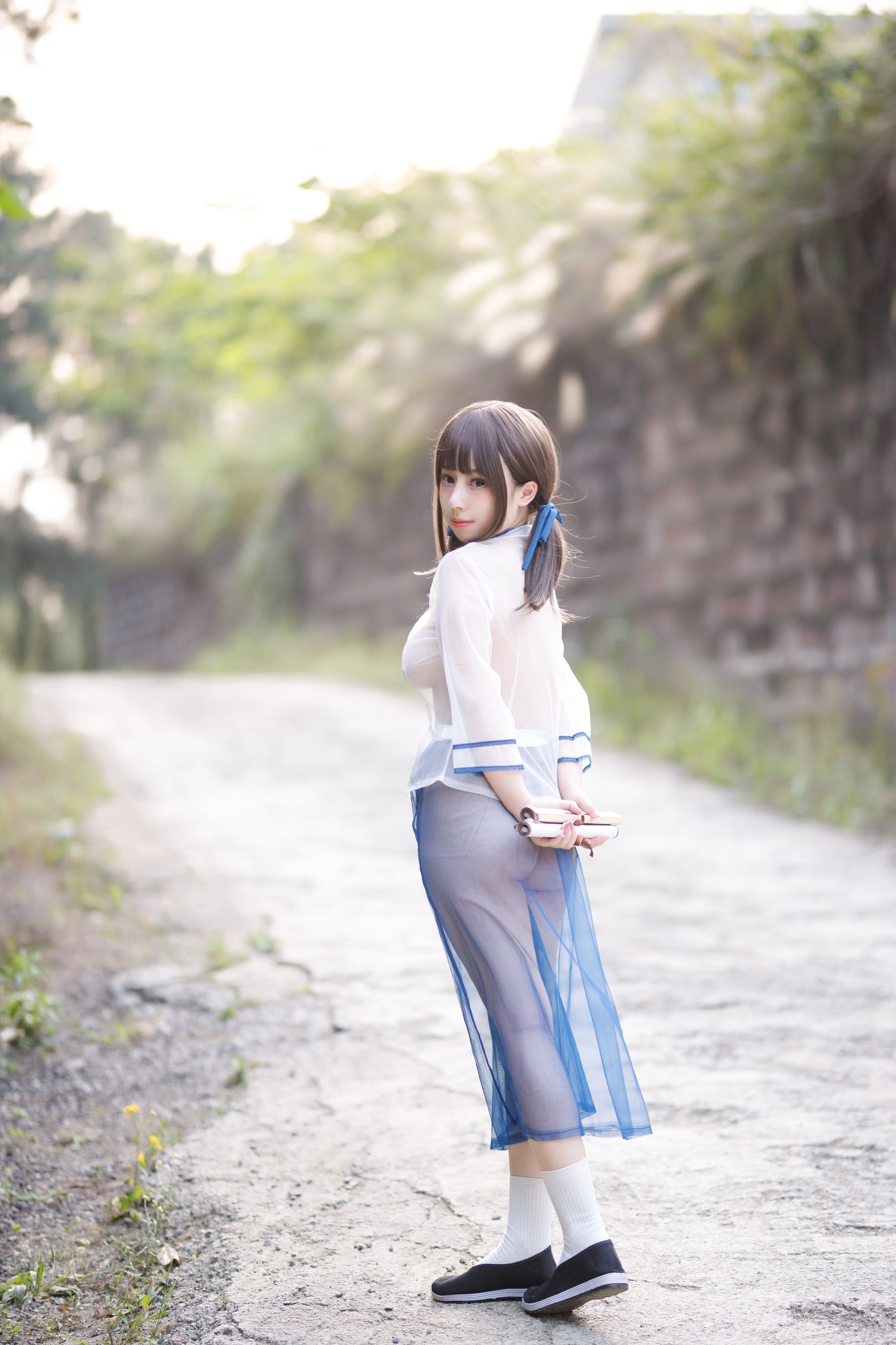 [福利COS] 胡桃猫Kurumineko - 乡野小娇妻第6张