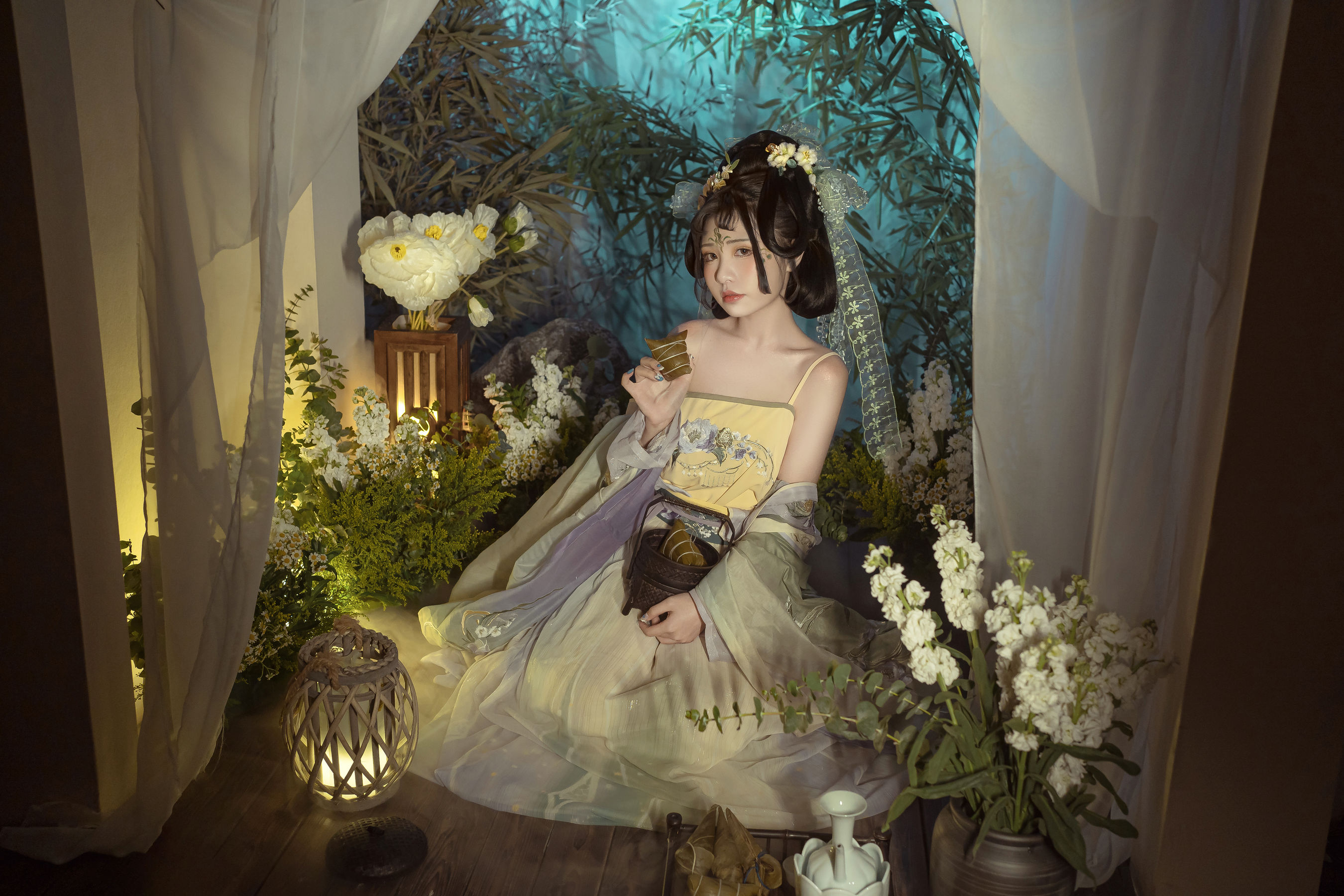 [福利COS] 爆机少女喵小吉 - 浣溪沙.端午第2张