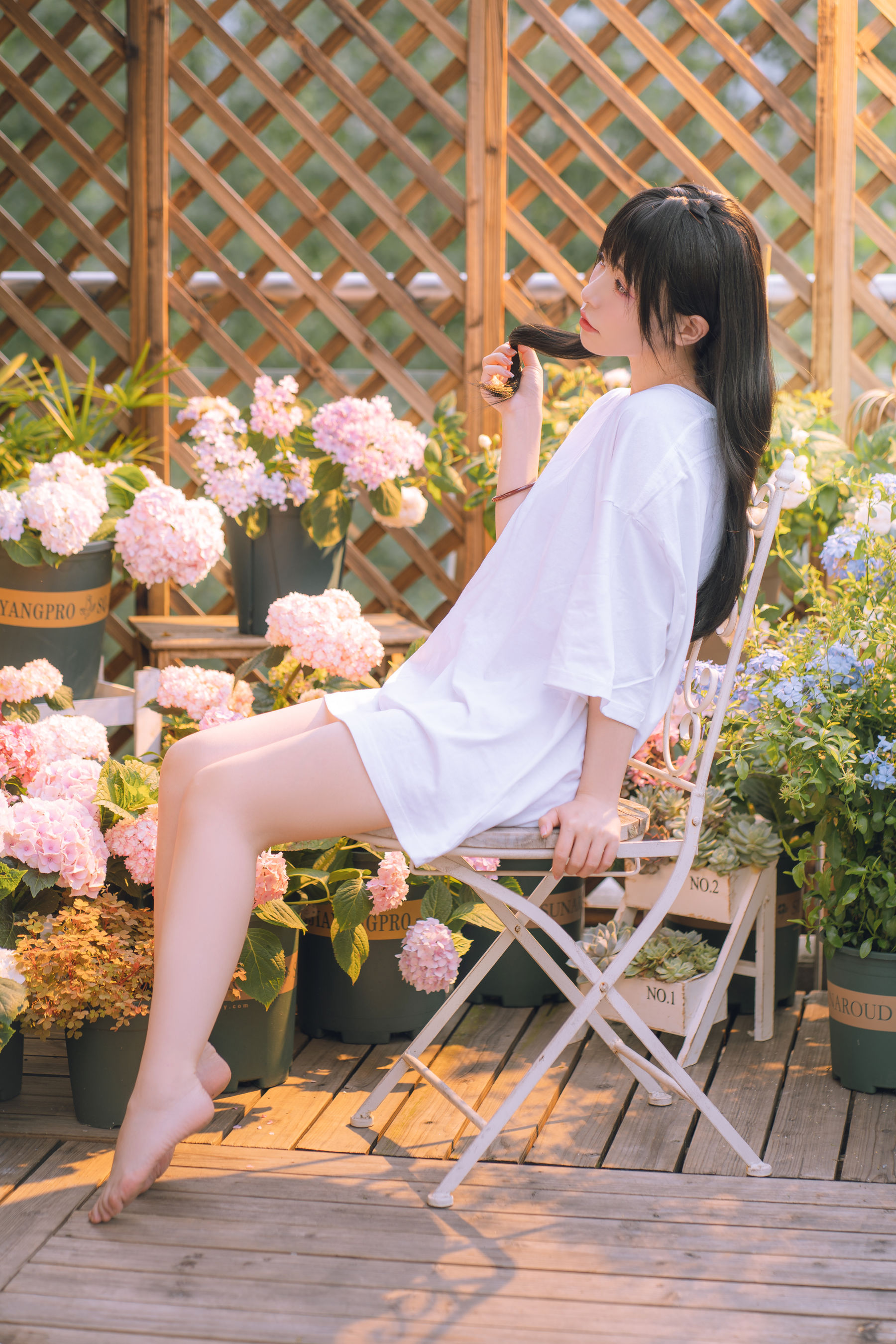 [福利COS] 爆机少女喵小吉 - 小吉的午后时光第1张