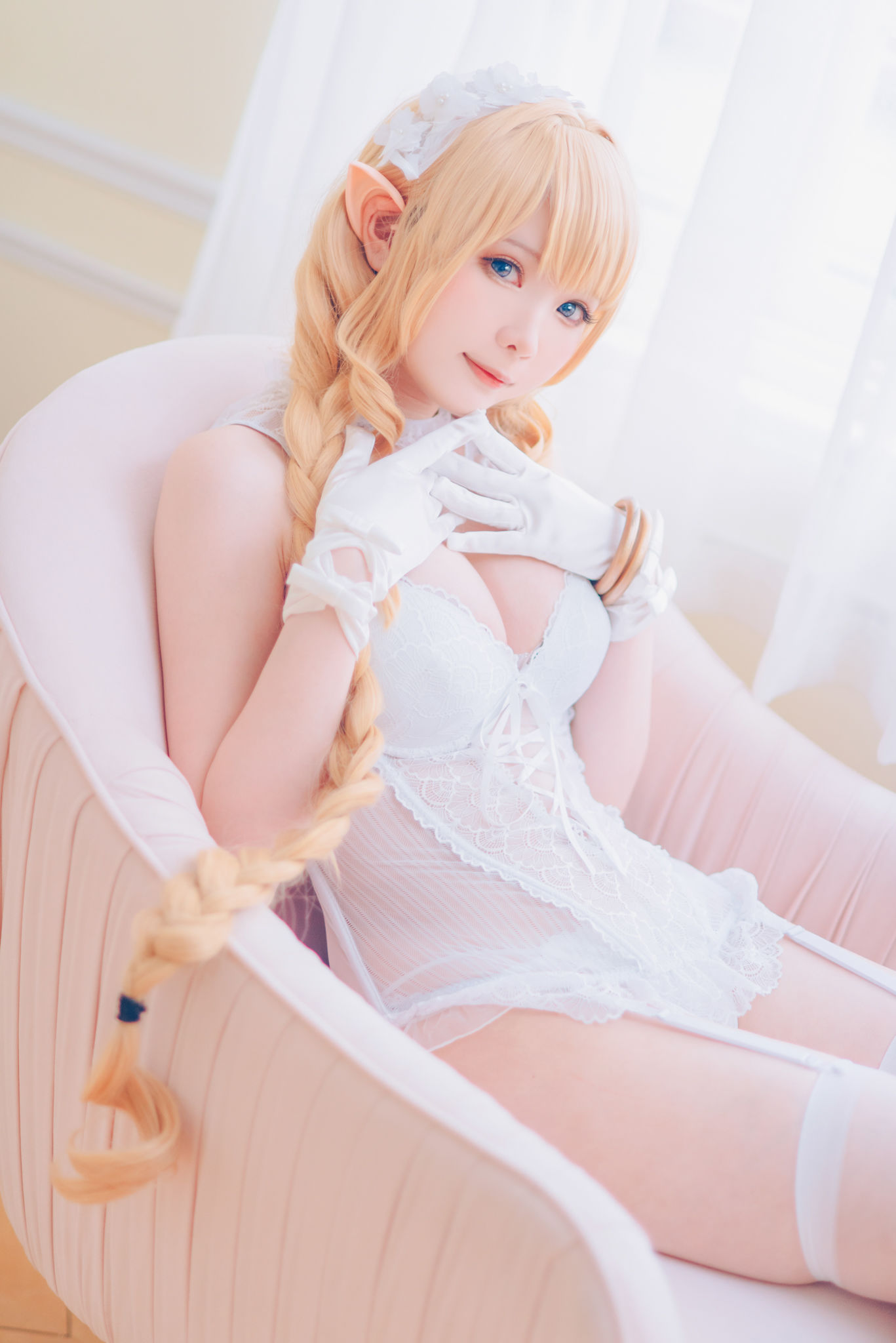 [福利COS] 微博妹纸霜月shimo - Elf Village第33张