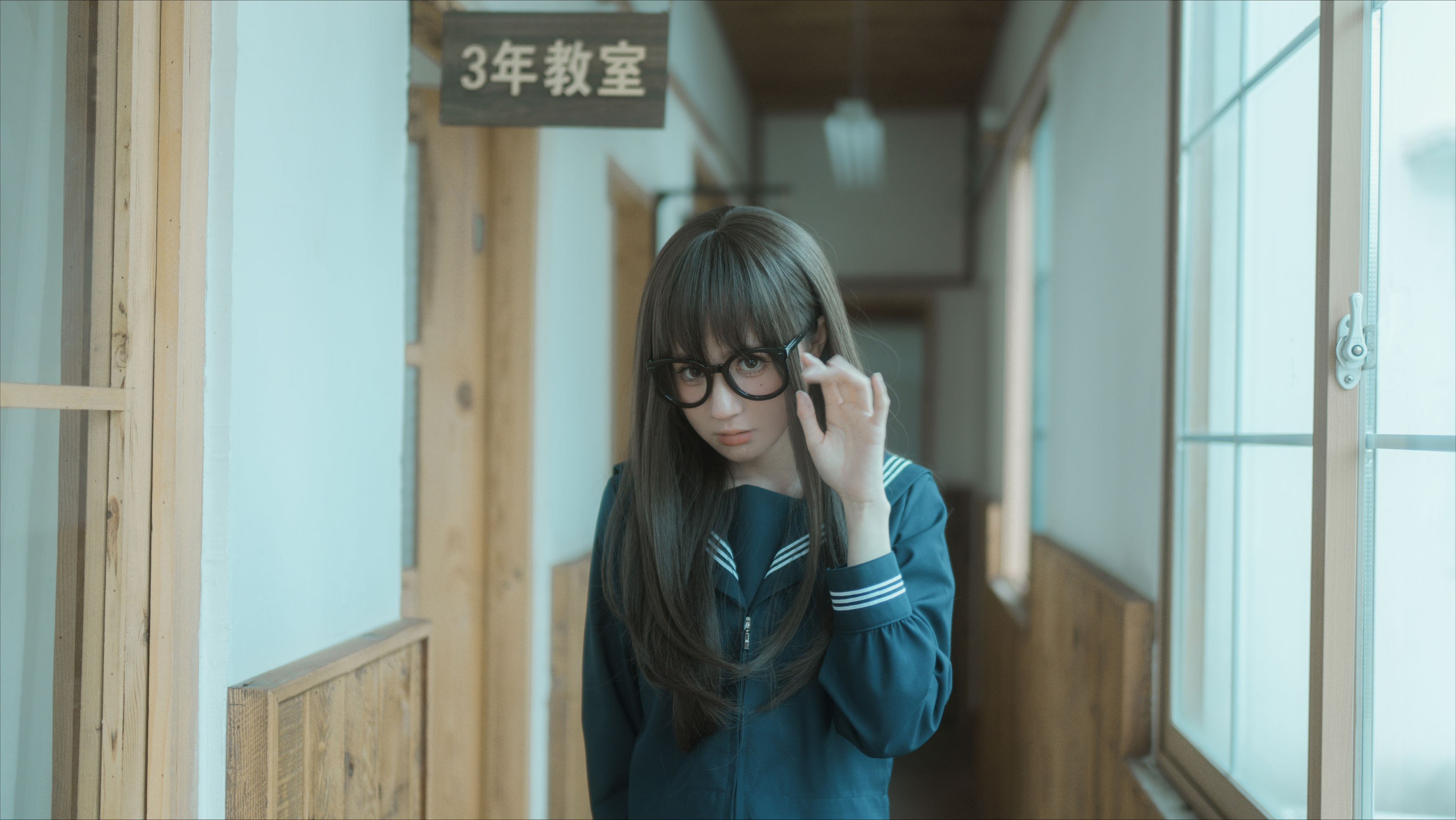 [福利COS] 西园寺南歌写真 - 与班长的游戏第34张