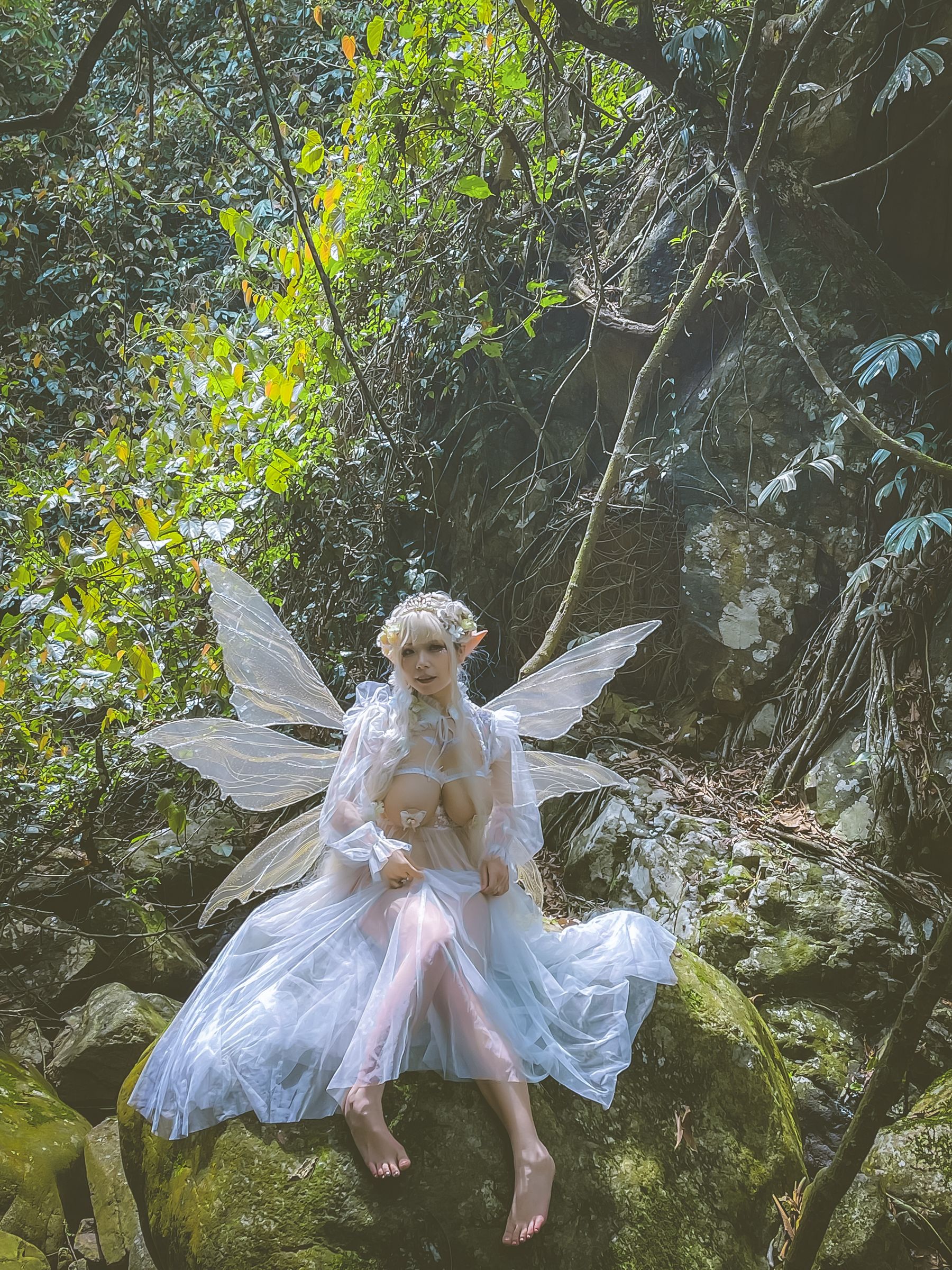 [福利COS] 自闭颜球球(无颜小天使wy) - 林中精灵第29张