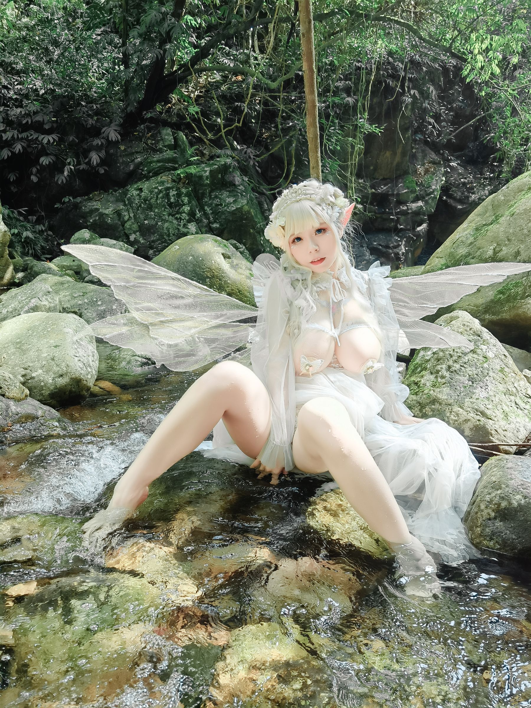 [福利COS] 自闭颜球球(无颜小天使wy) - 林中精灵第36张