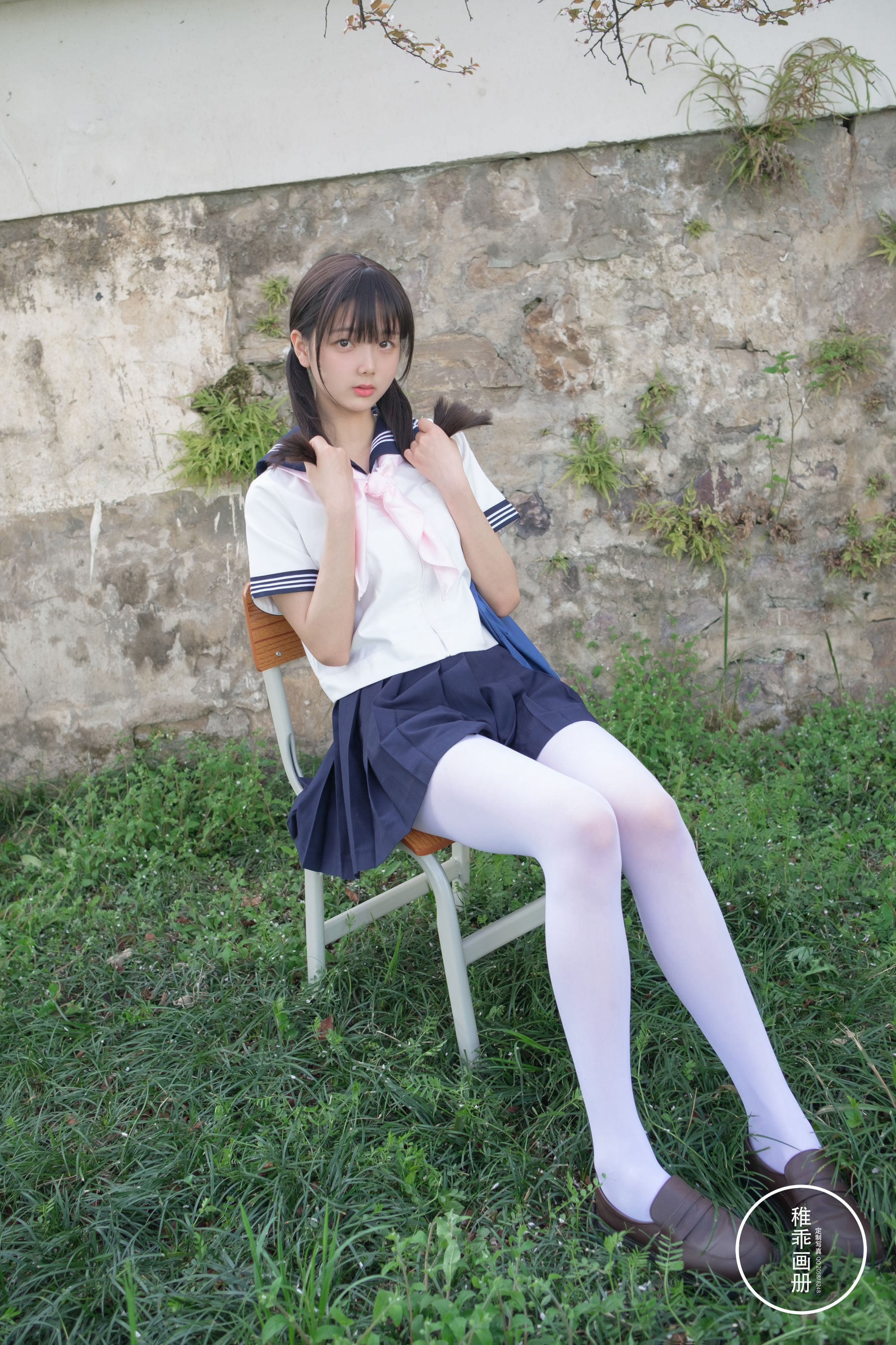 [福利COS] 柴系小乖(稚乖画册) - 夜夜 单车郊游第1张