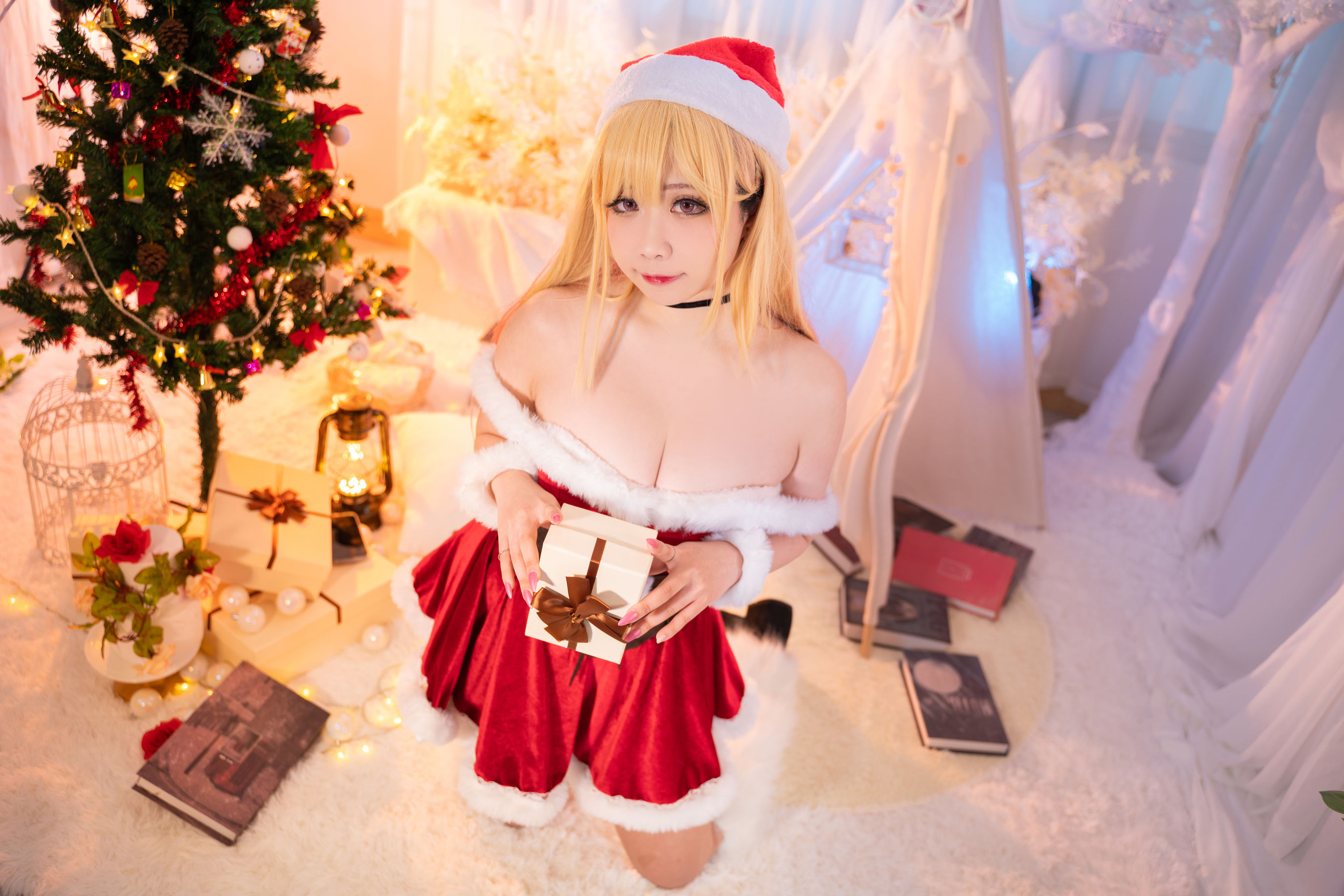[福利COS] 贞子蜜桃 - 喜多川夢海 圣诞第7张