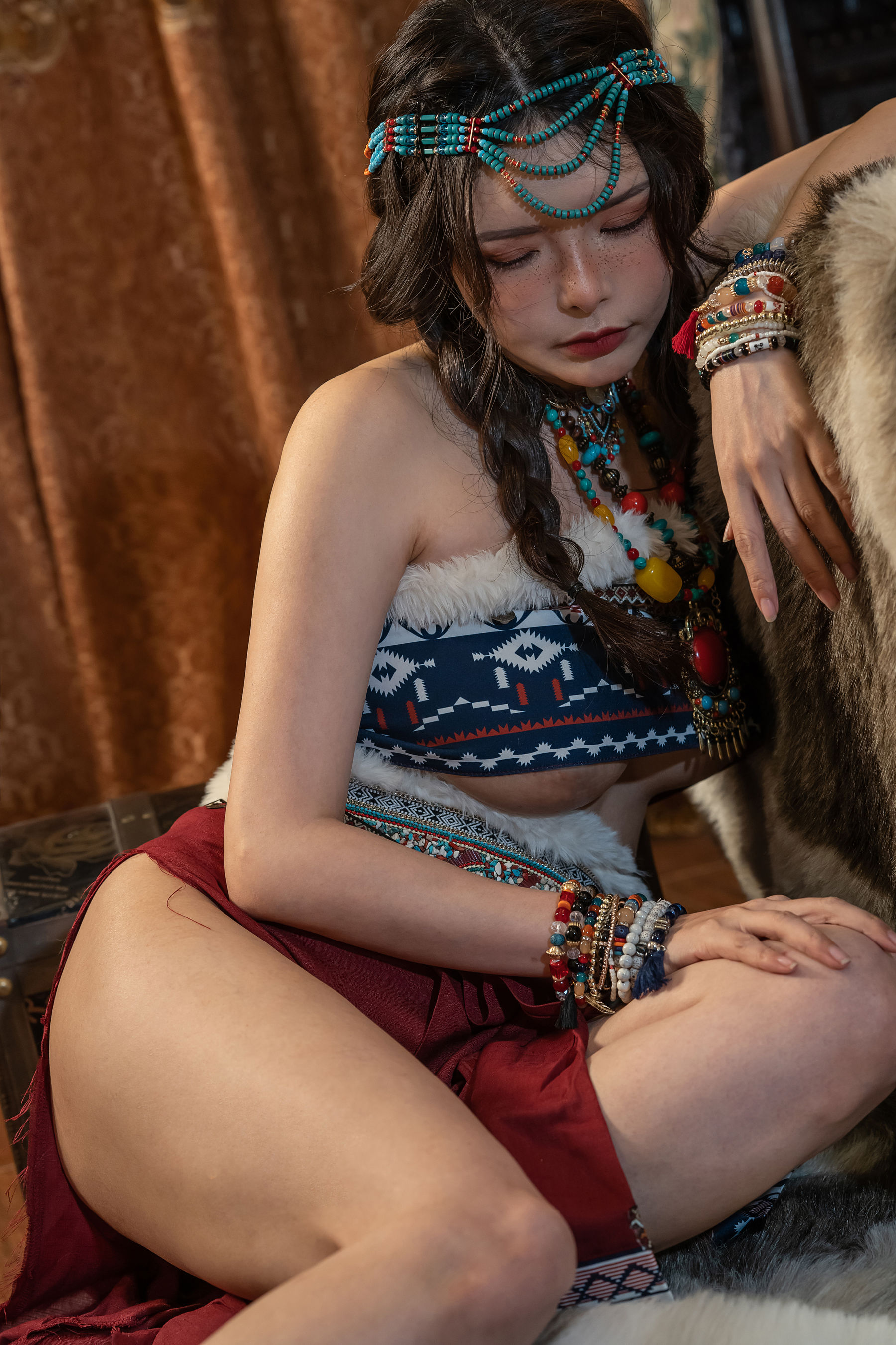 [福利COS] 秋和柯基(夏小秋秋秋) - 雀斑少女第5张