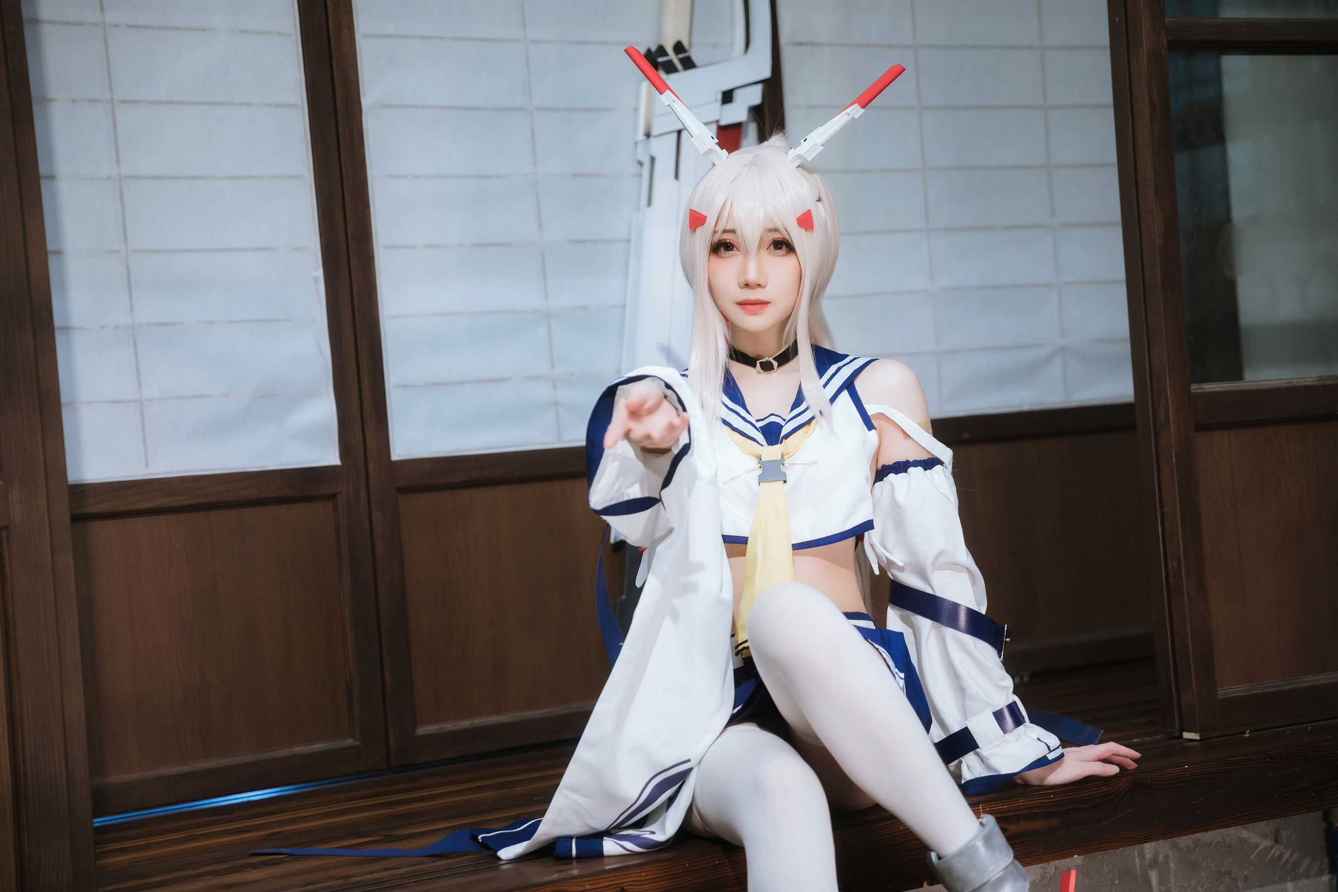 [福利COS] 焖焖碳 - 绫波改第3张