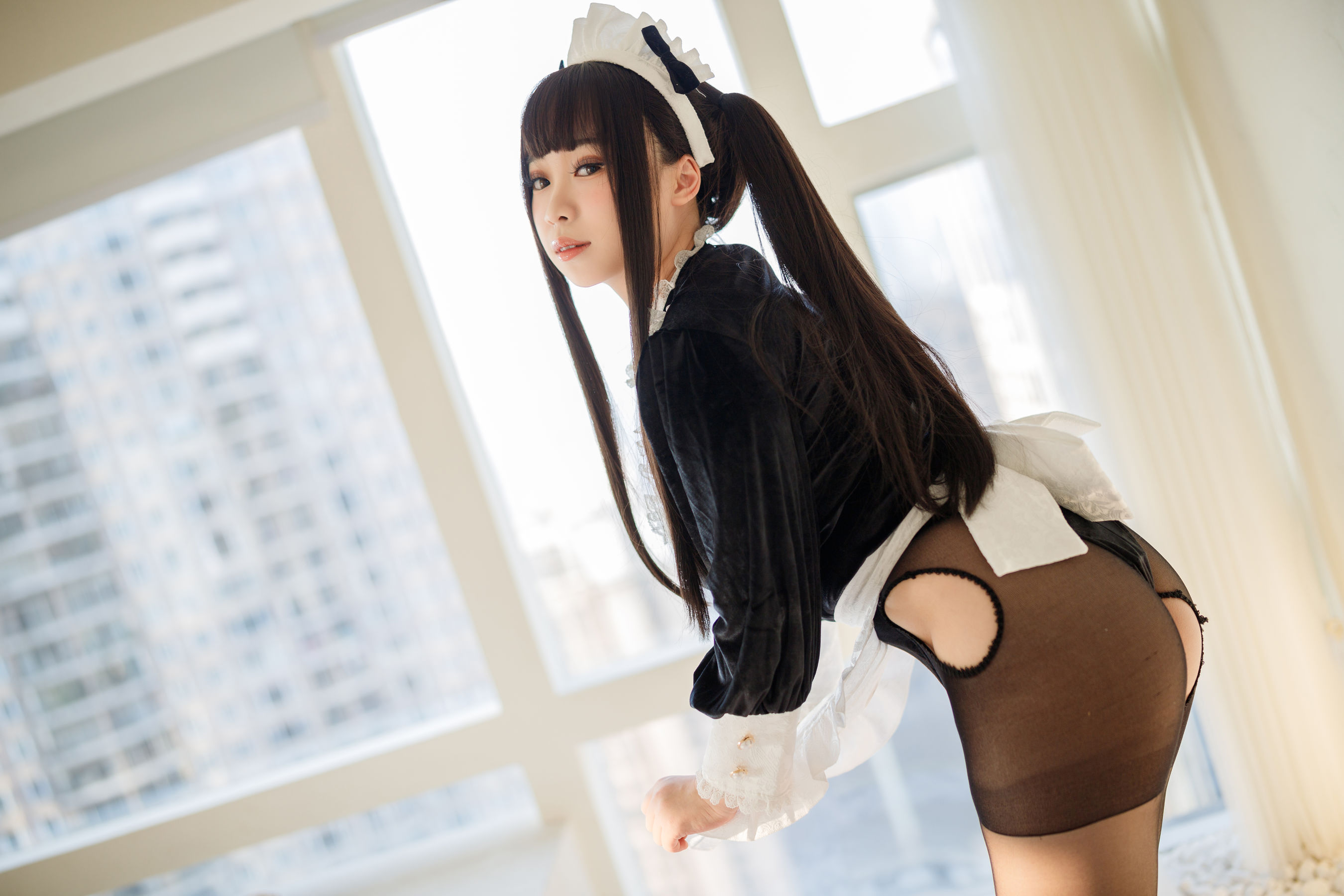 [福利COS] 胡桃猫Kurumineko - 更衣女仆第11张