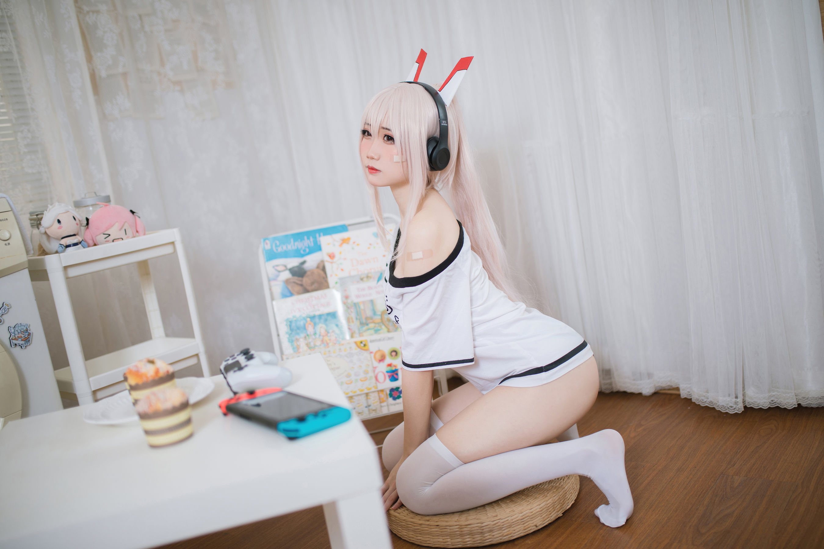 [福利COS] 焖焖碳 - 绫波 宅版本第1张