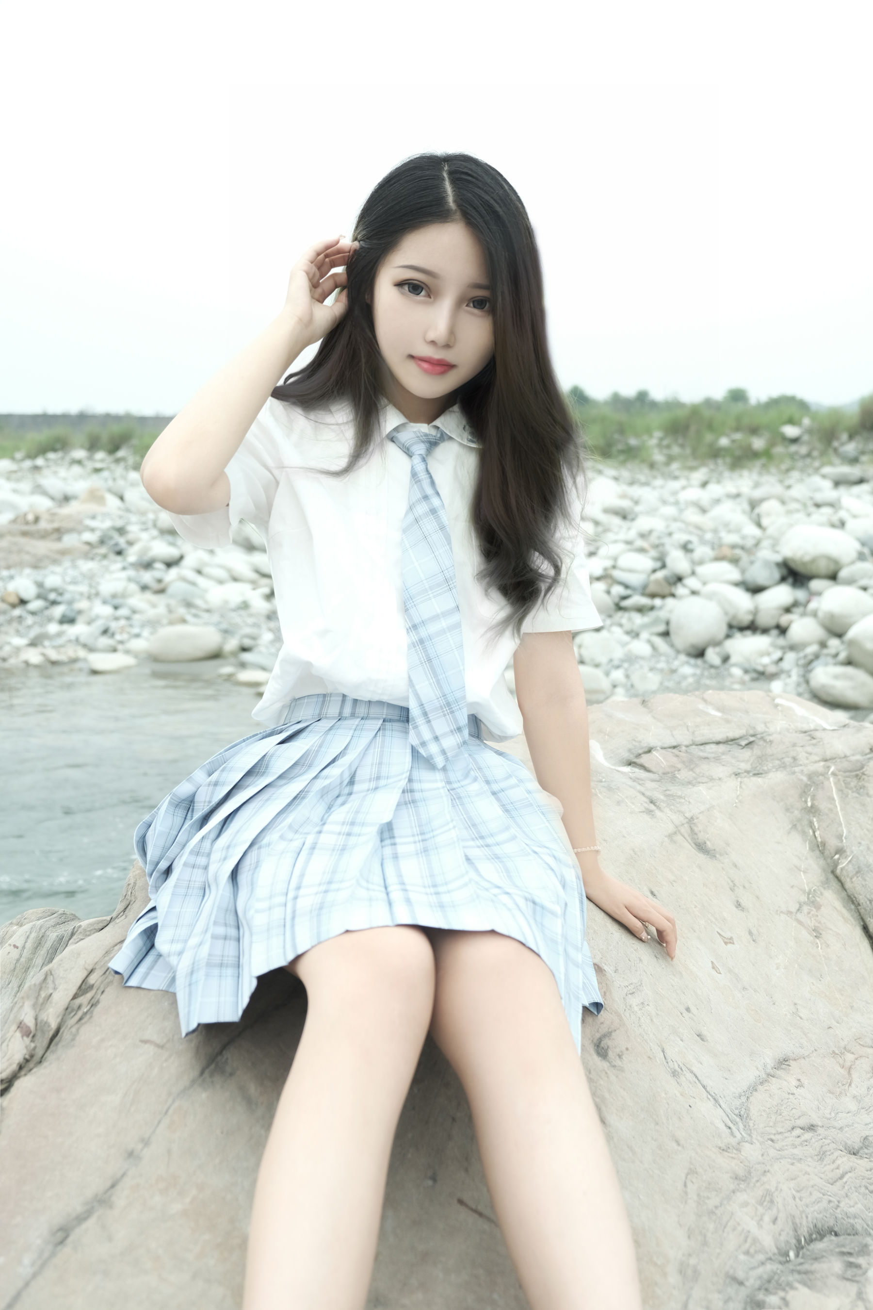 [福利COS] eloise软软 - 河边JK第6张