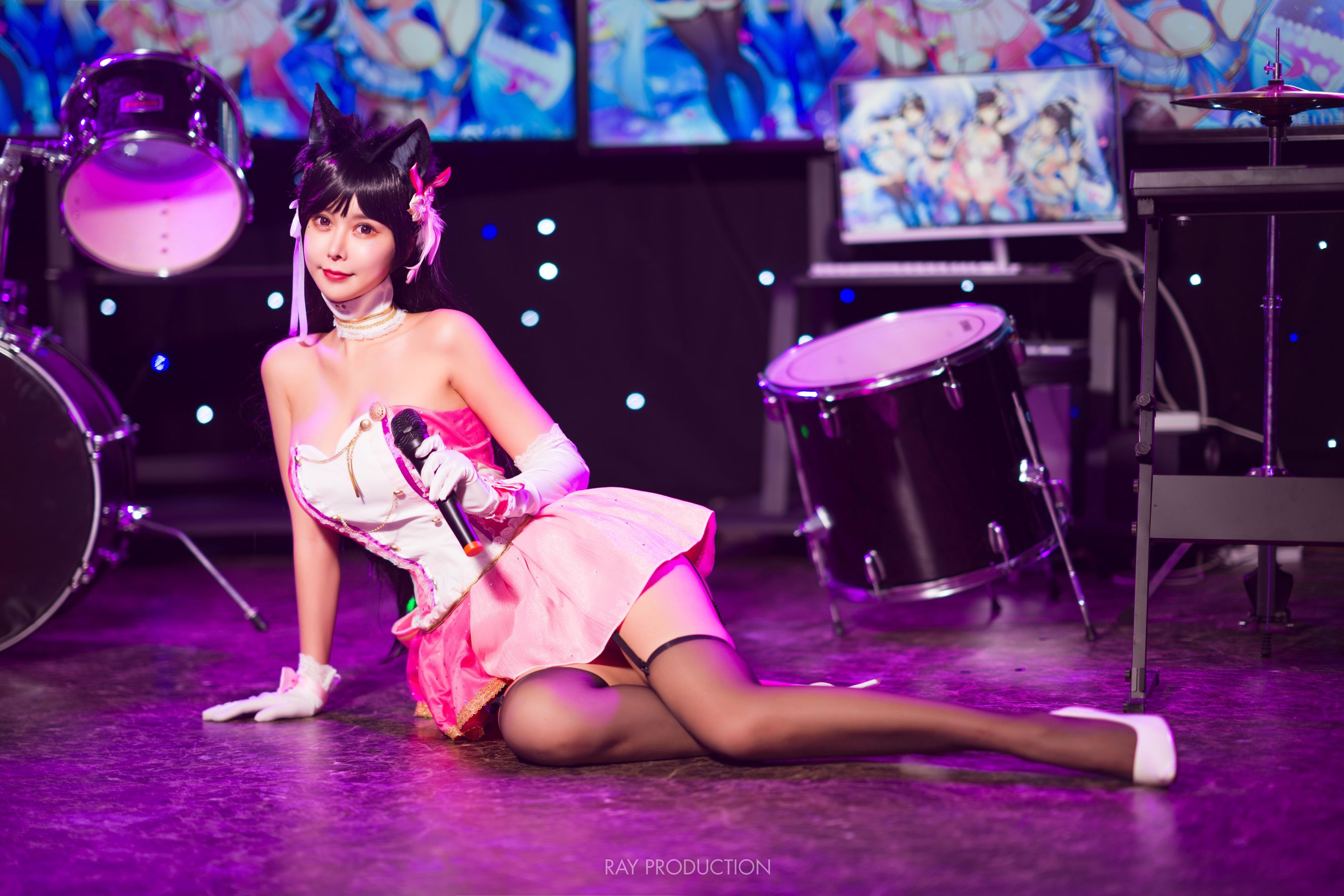 [福利COS] 亚马逊鲶鱼 - 爱宕 打歌服第5张