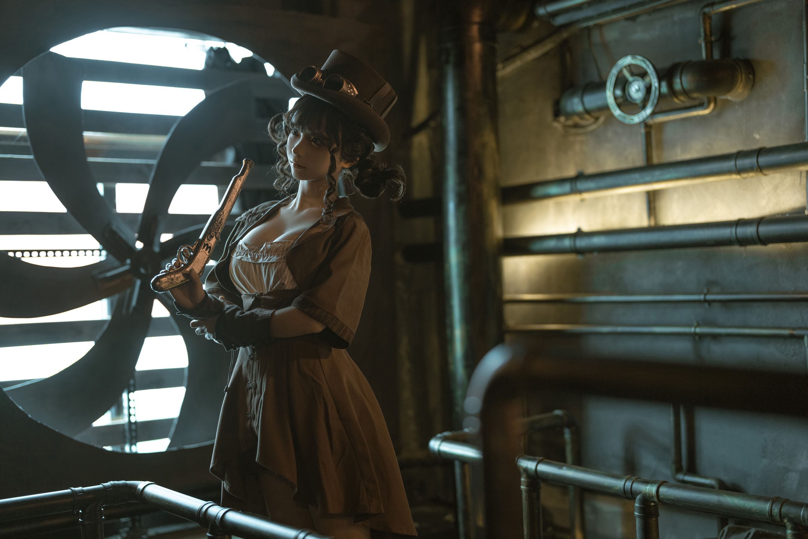 [福利COS] 动漫博主蠢沫沫 - 蒸汽少女第8张