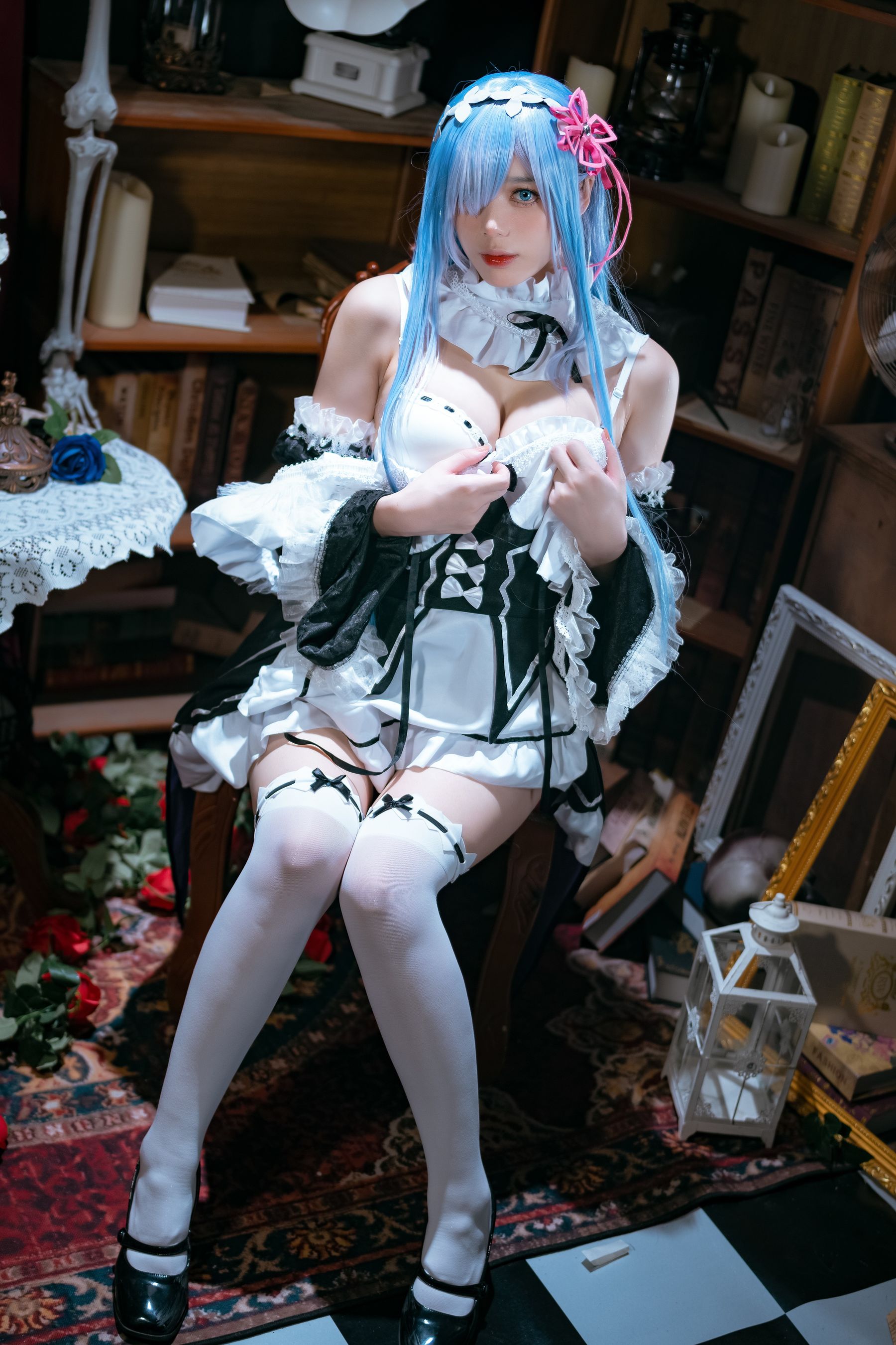 [福利COS] 九言 - 雷姆第8张