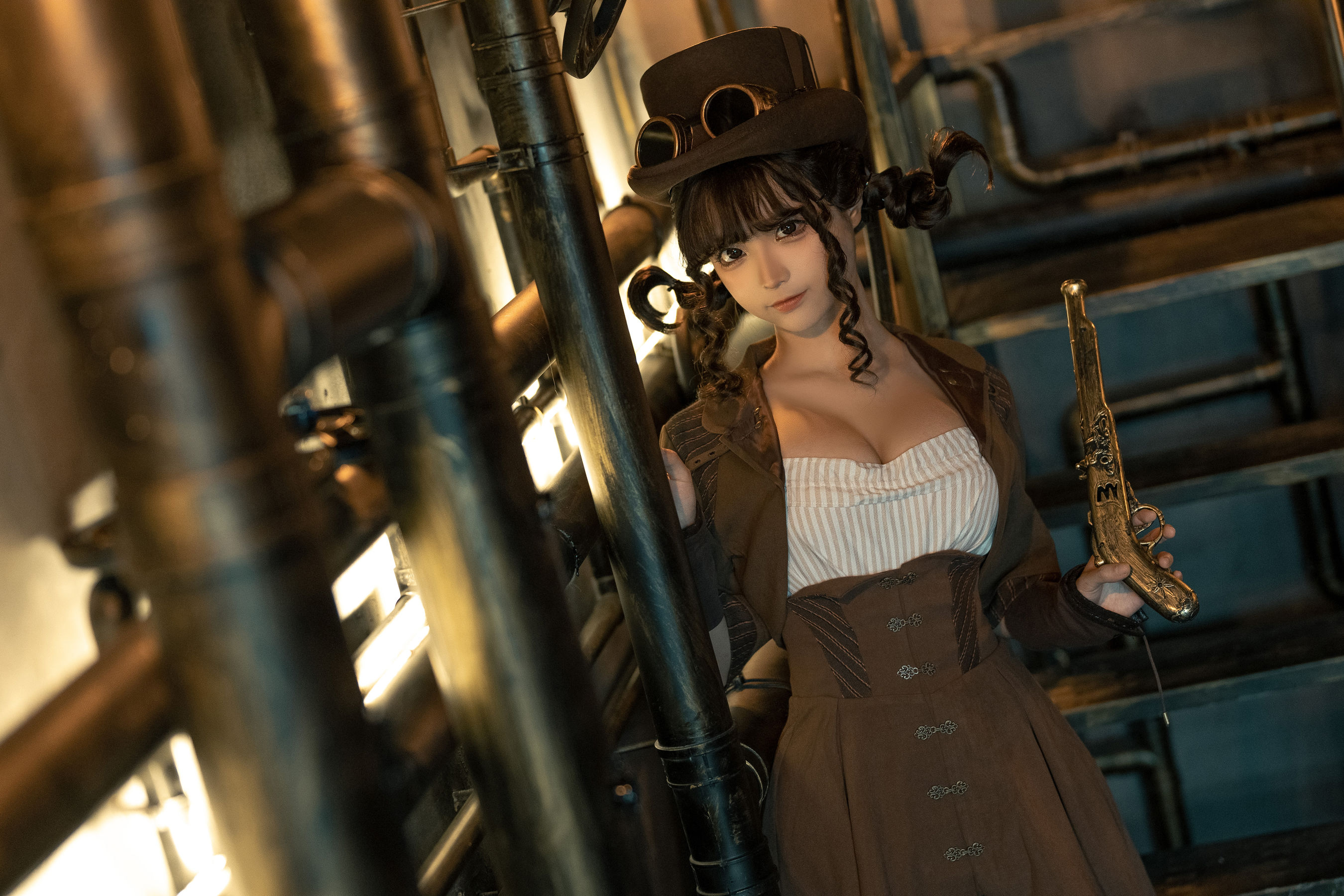 [福利COS] 动漫博主蠢沫沫 - 蒸汽少女第13张