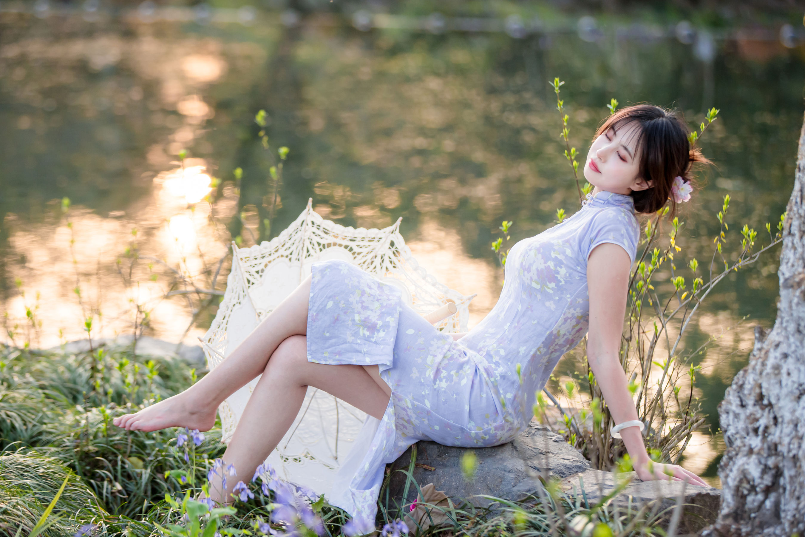 [福利COS] 次元少女念雪ww - 旗袍第13张