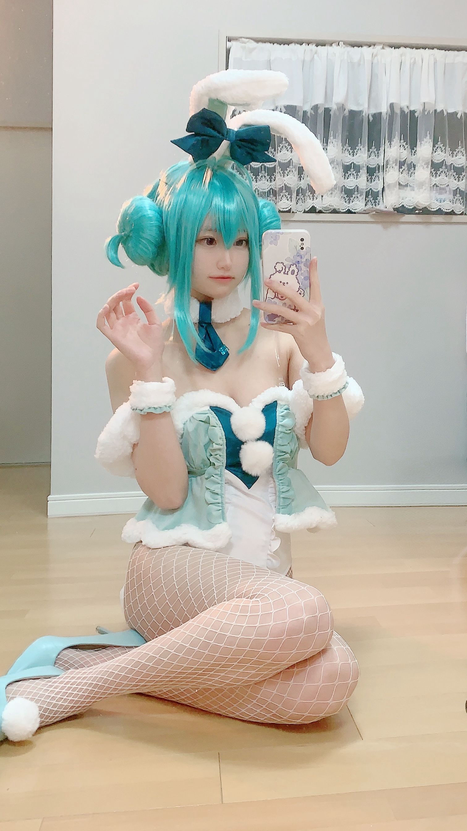 [福利COS] 千阳(ちよ) - 初音兔女郎第6张