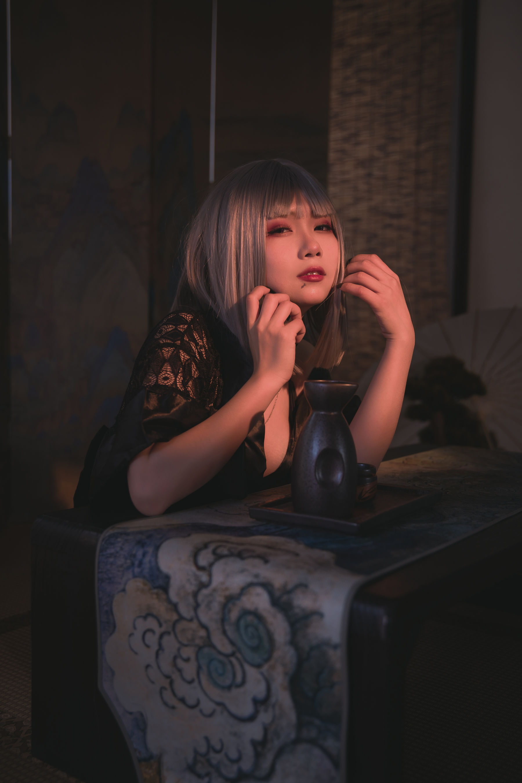 [福利COS] 末夜787 - 五月舰长 和服第3张