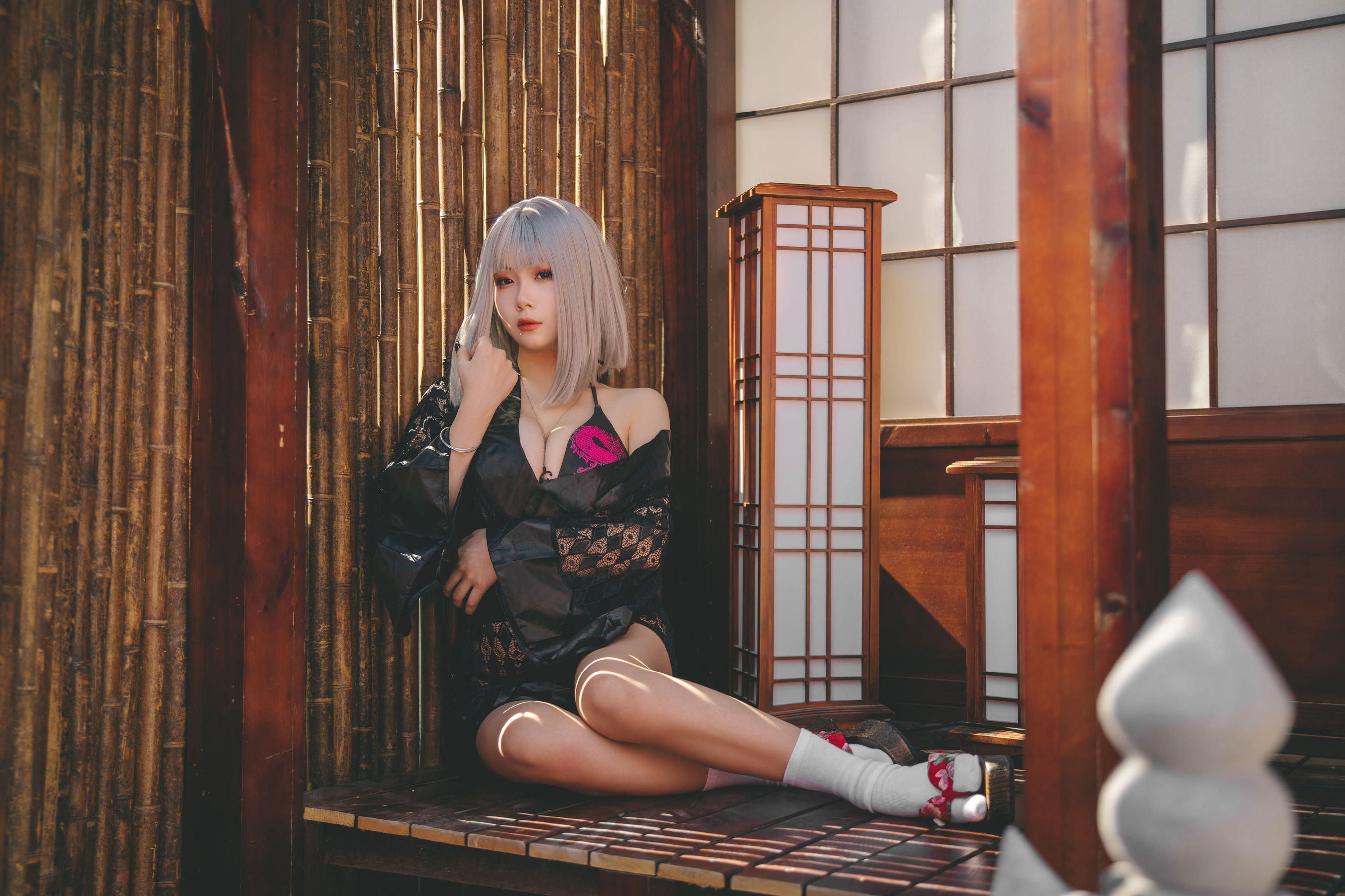 [福利COS] 末夜787 - 五月舰长 和服第7张