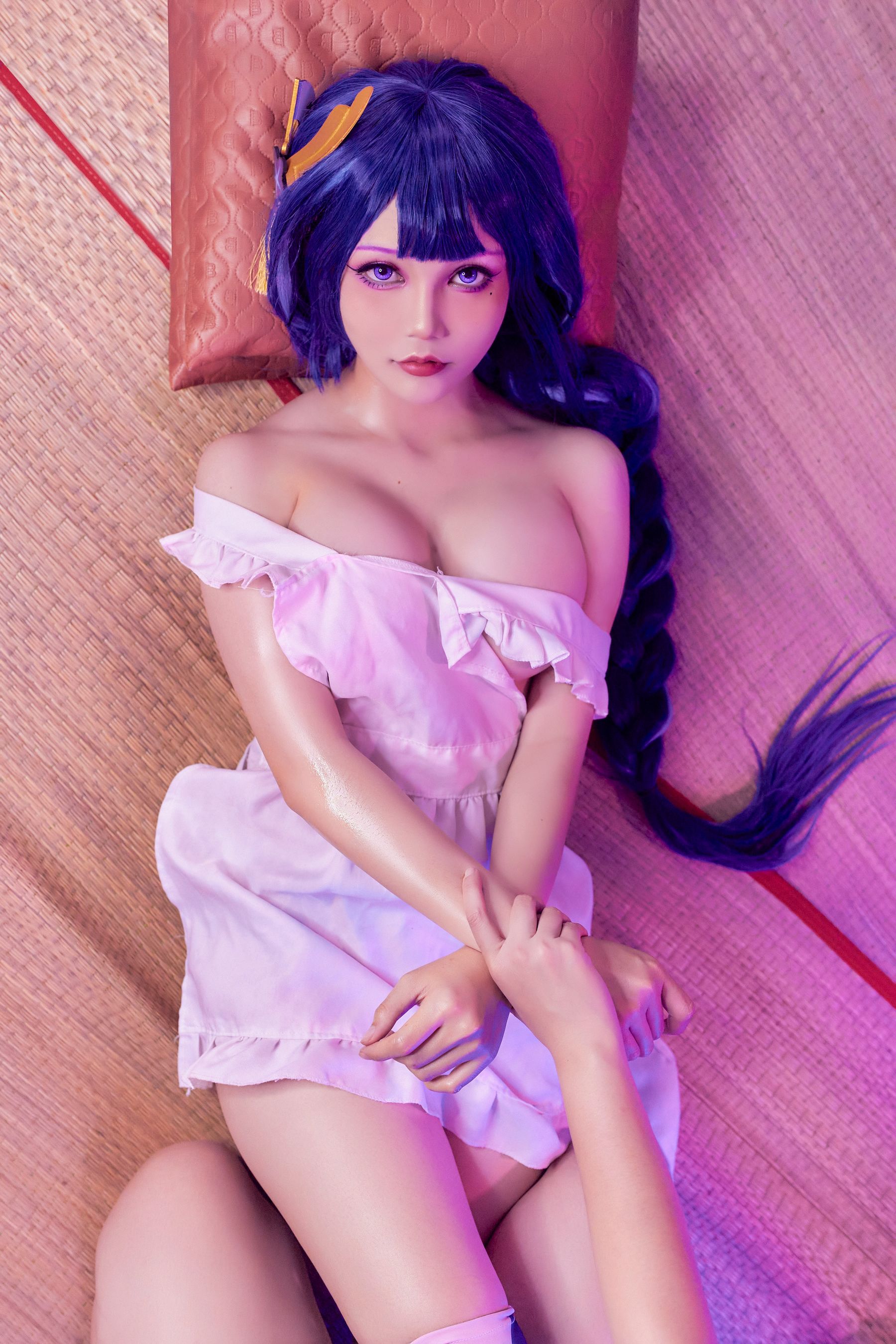 [福利COS] JOYCE - 原神 雷电将军第4张