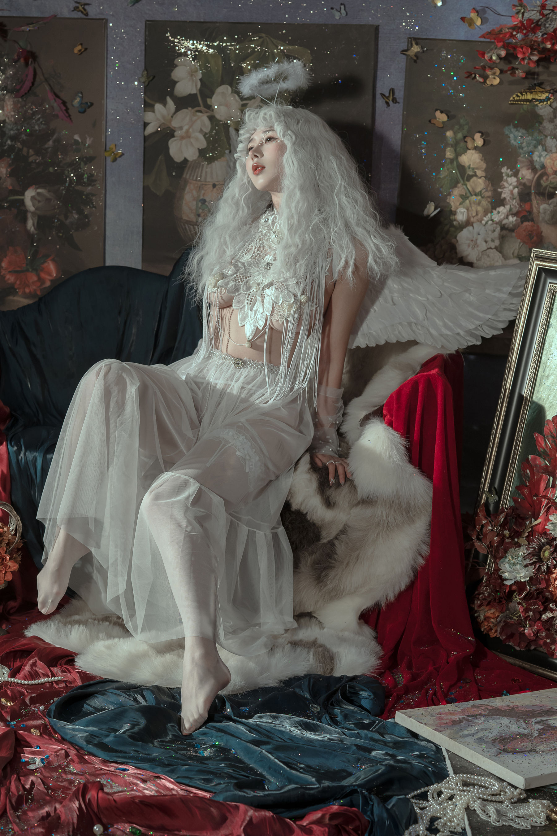 [福利COS] 云溪溪 - 奶桃桃 N44天使第7张