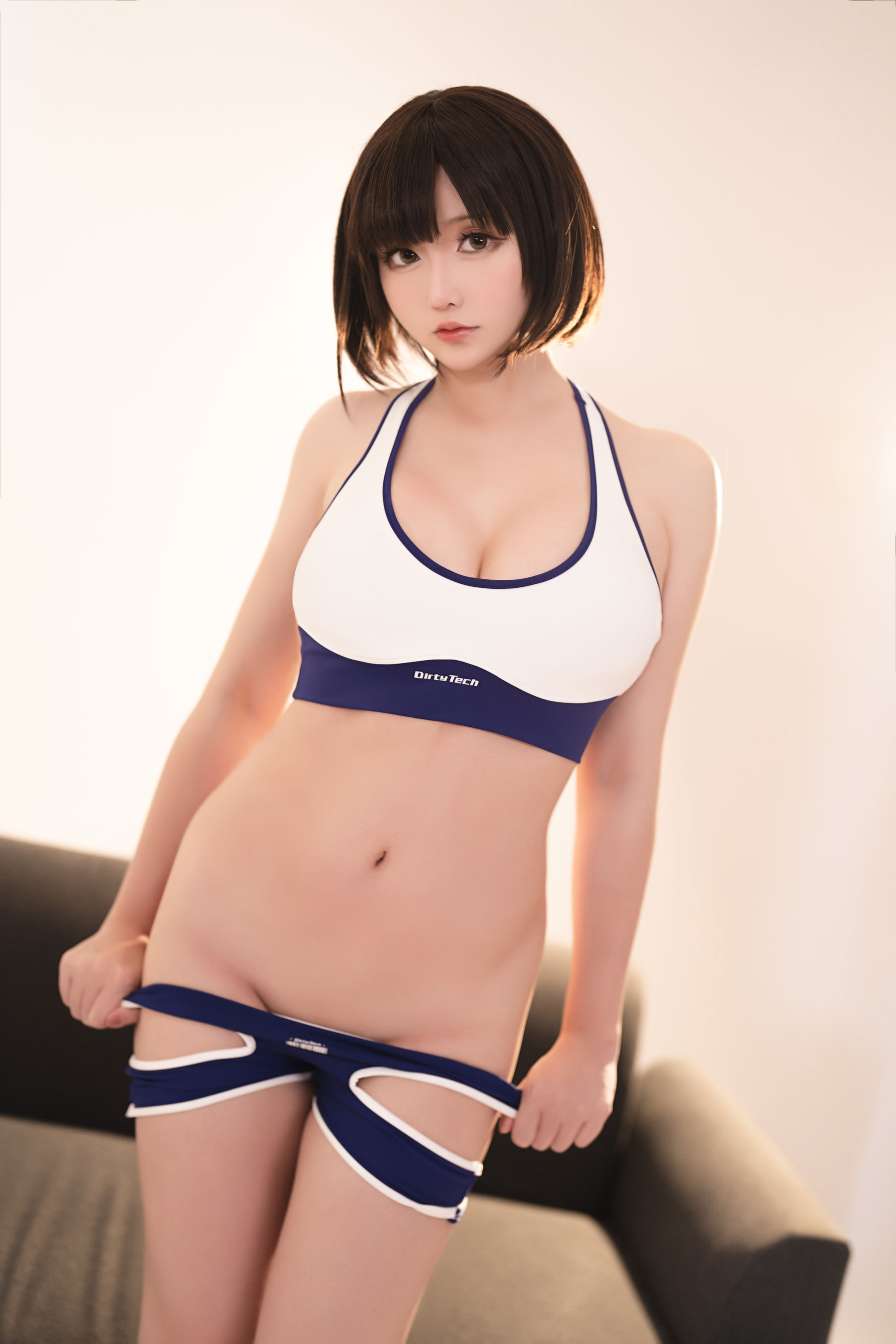 [福利COS] Coser小姐姐星之迟迟 - 体操服妹妹第18张