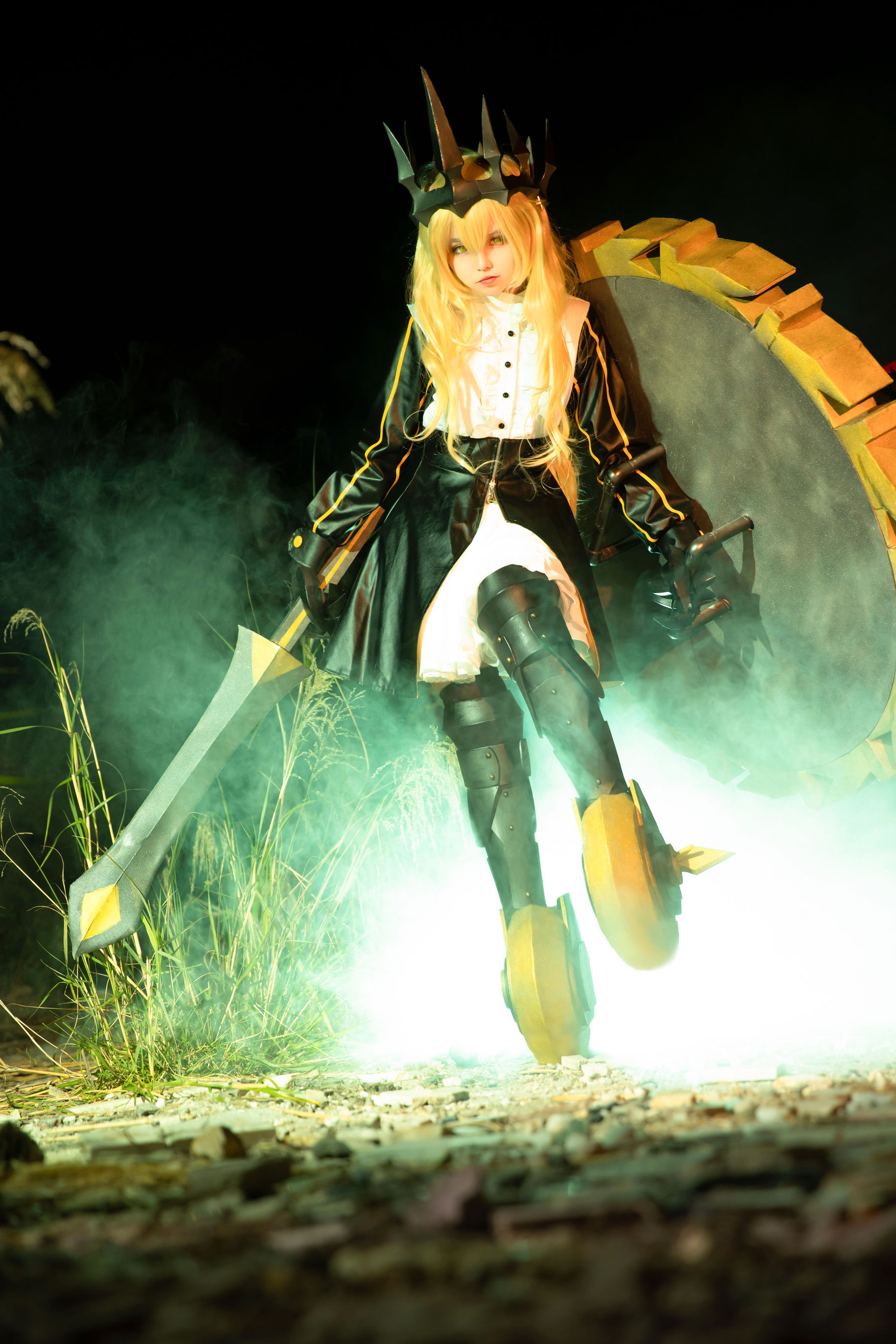 [福利COS] 动漫博主G44不会受伤 - 战轮妖精第1张