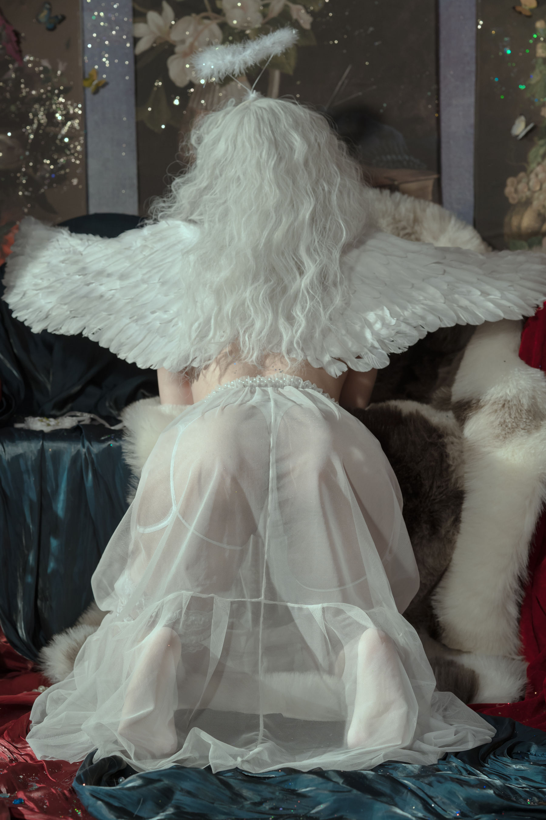 [福利COS] 云溪溪 - 奶桃桃 N44天使第2张