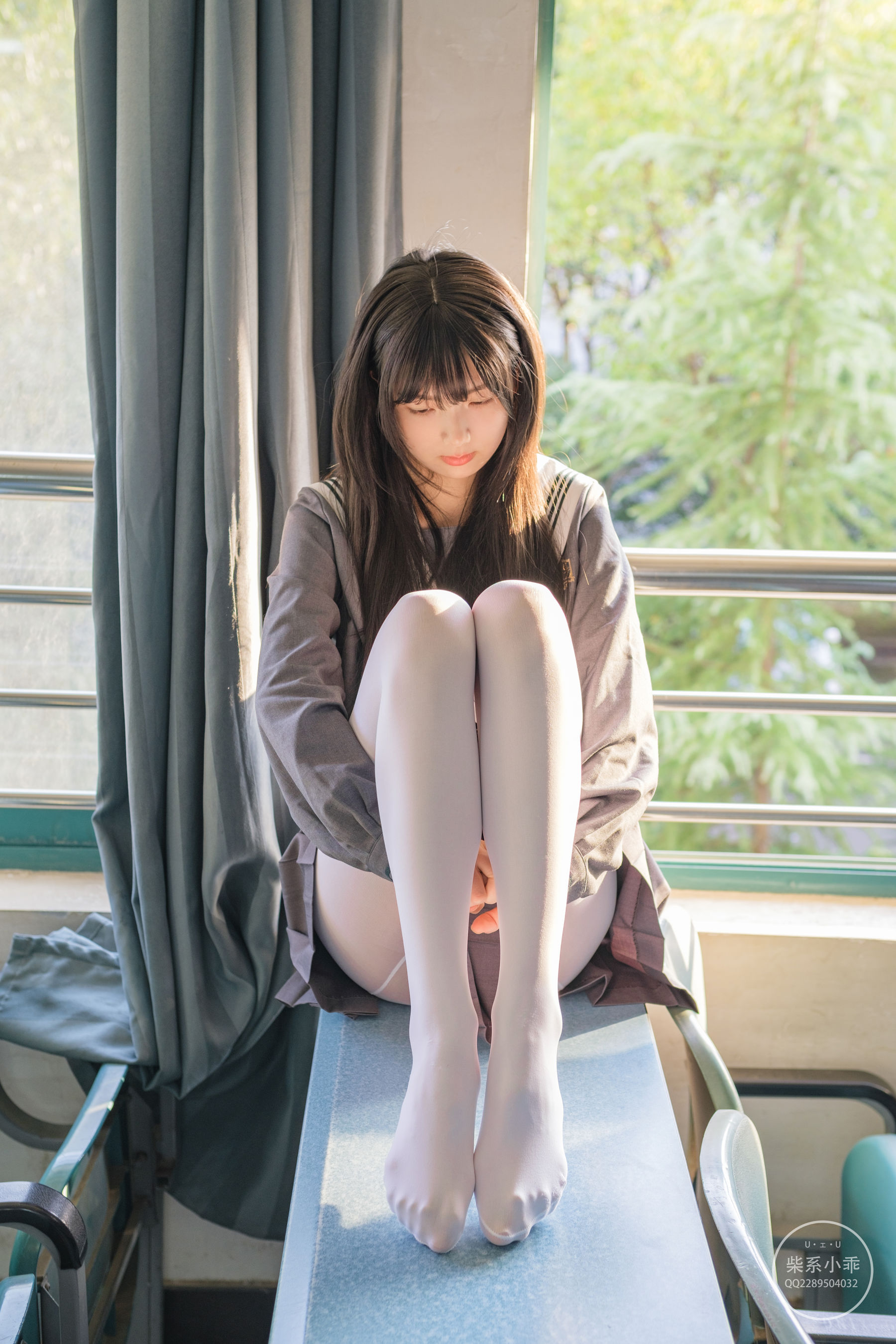 [福利COS] 柴系小乖(稚乖画册) - 夜夜 教室第11张