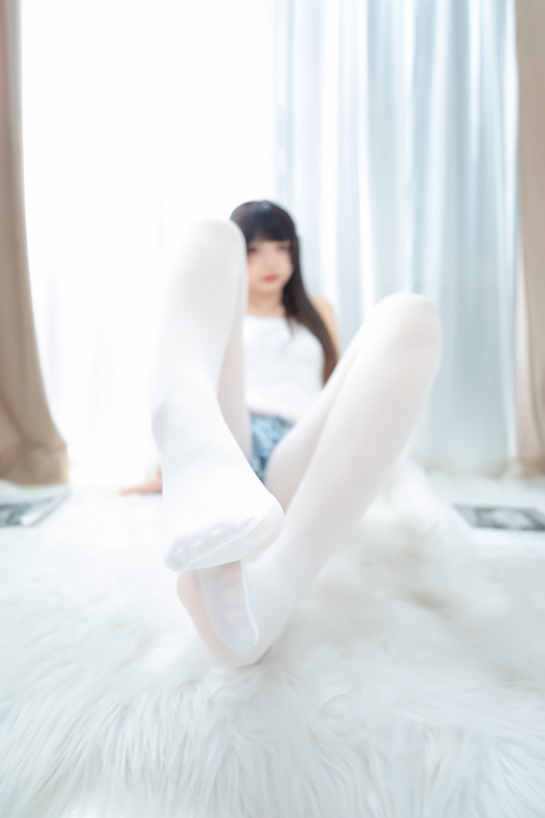 [福利COS] 萝莉神楽板真冬 之牛仔兔兔第13张