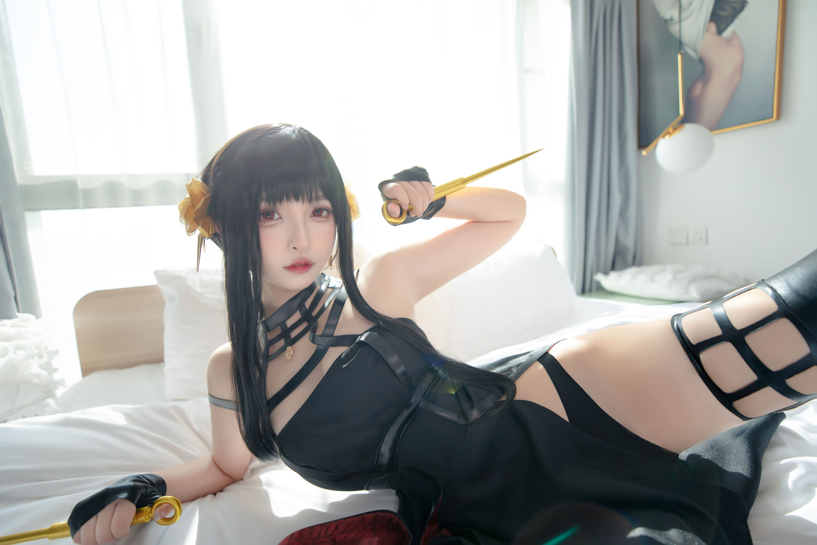 [福利COS] 萝莉神楽板真冬 之约尔太太第11张