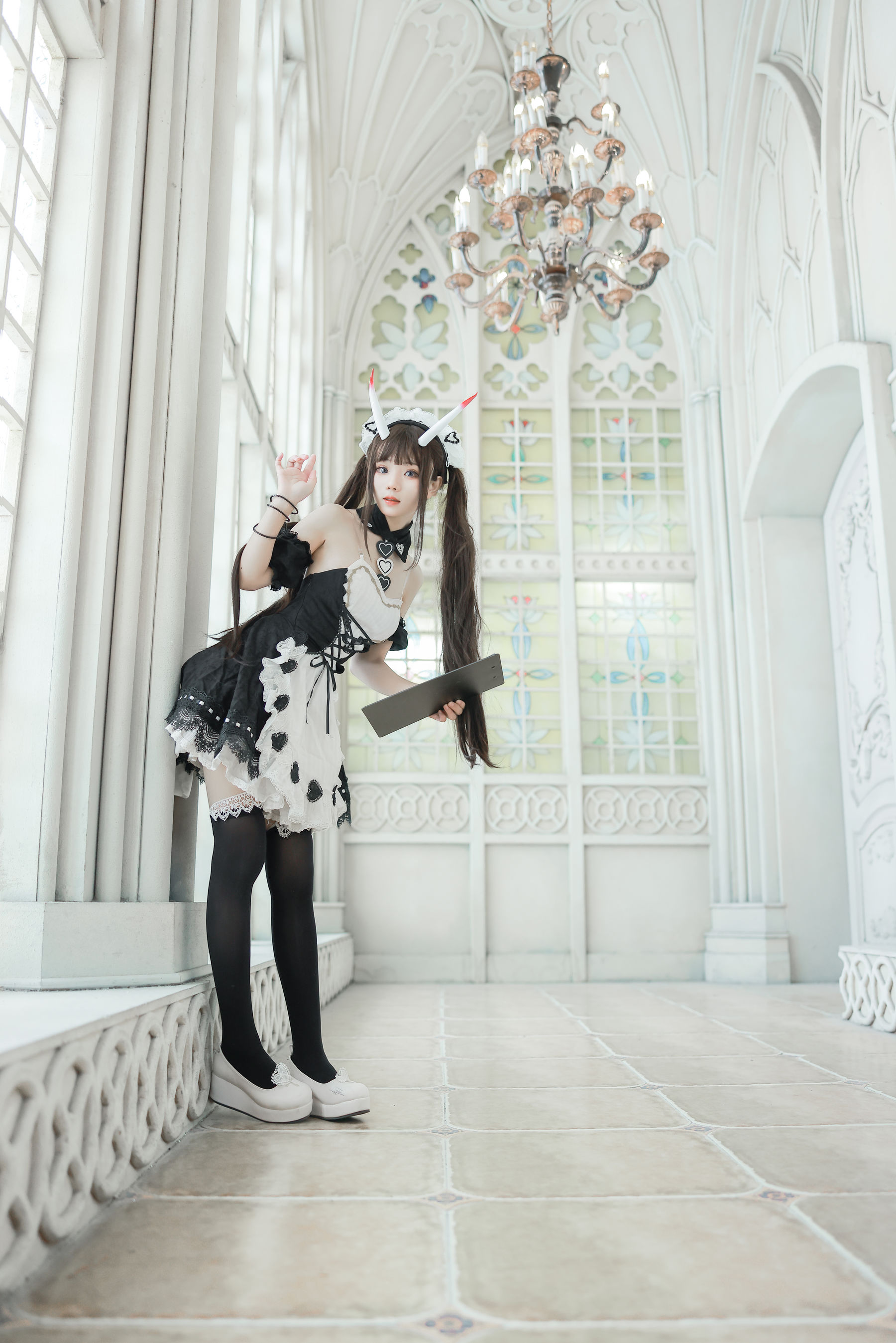 [福利COS] 花柒Hana - 能代女仆第4张